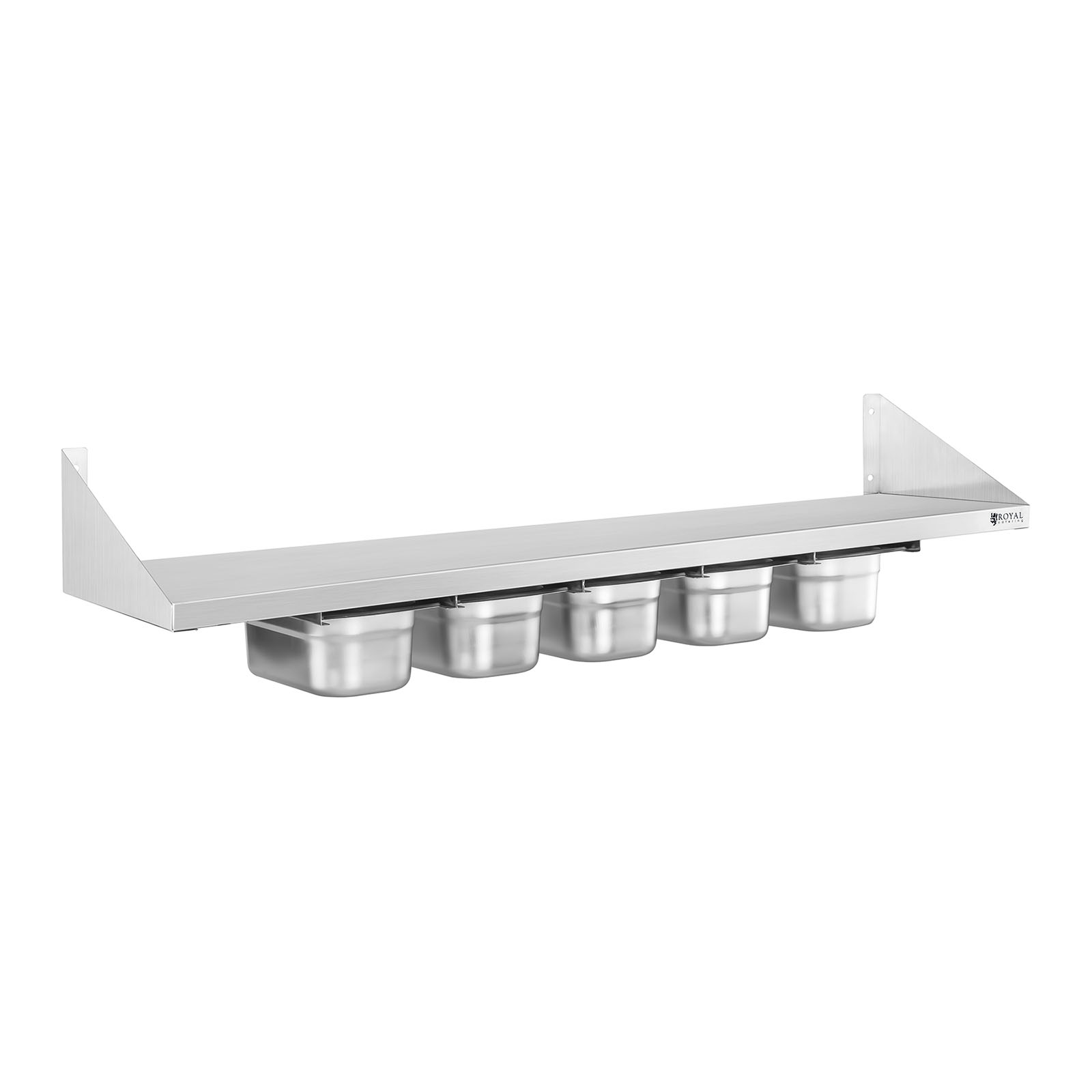 Royal Catering Gewürzbord - 5 x 1/4 GN - 120 cm