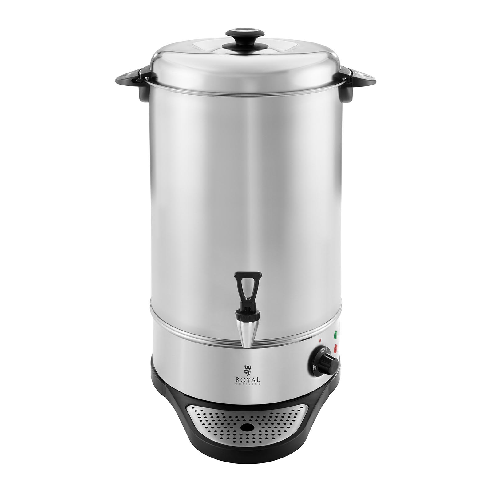 Royal Catering Wasserkocher - 20 L - 2.200 W - Abtropfschale