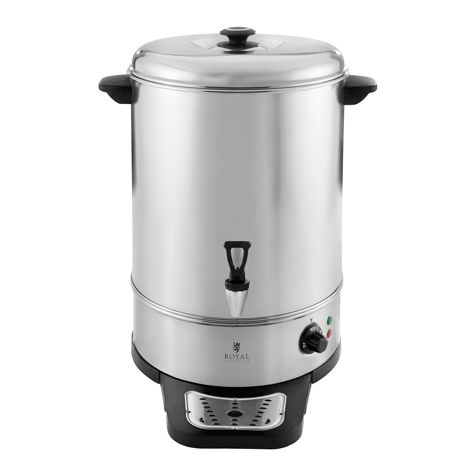 Royal Catering Wasserkocher - 30 L - 2.500 W - Abtropfschale