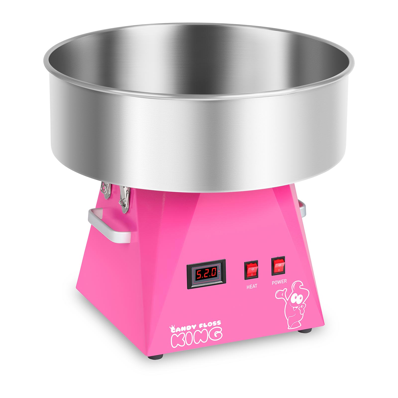 Zuckerwattemaschine - 52 cm - 1000 W - pink - Royal Catering