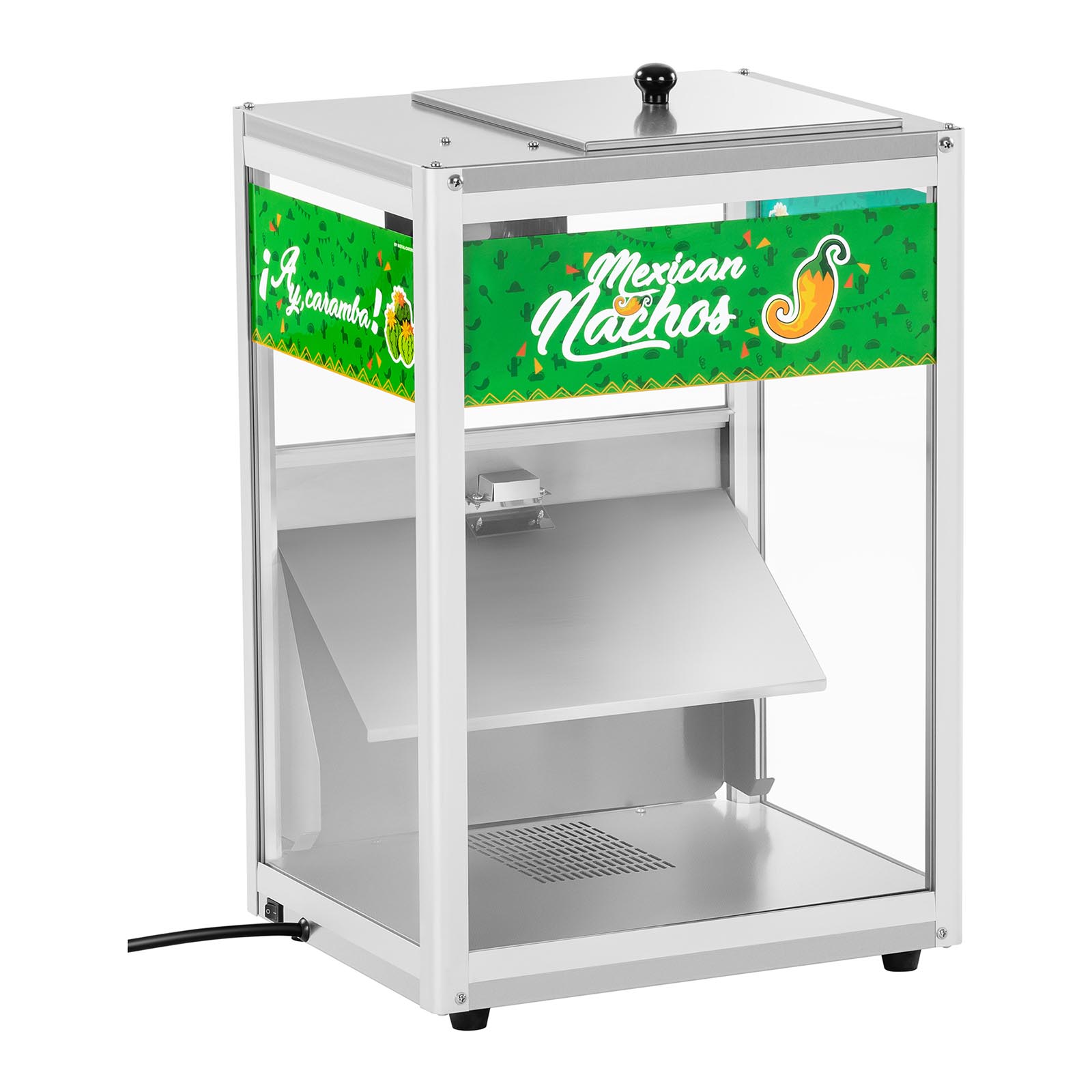 Royal Catering Nacho-Wärmer - 109 W - LED RGB-Beleuchtung