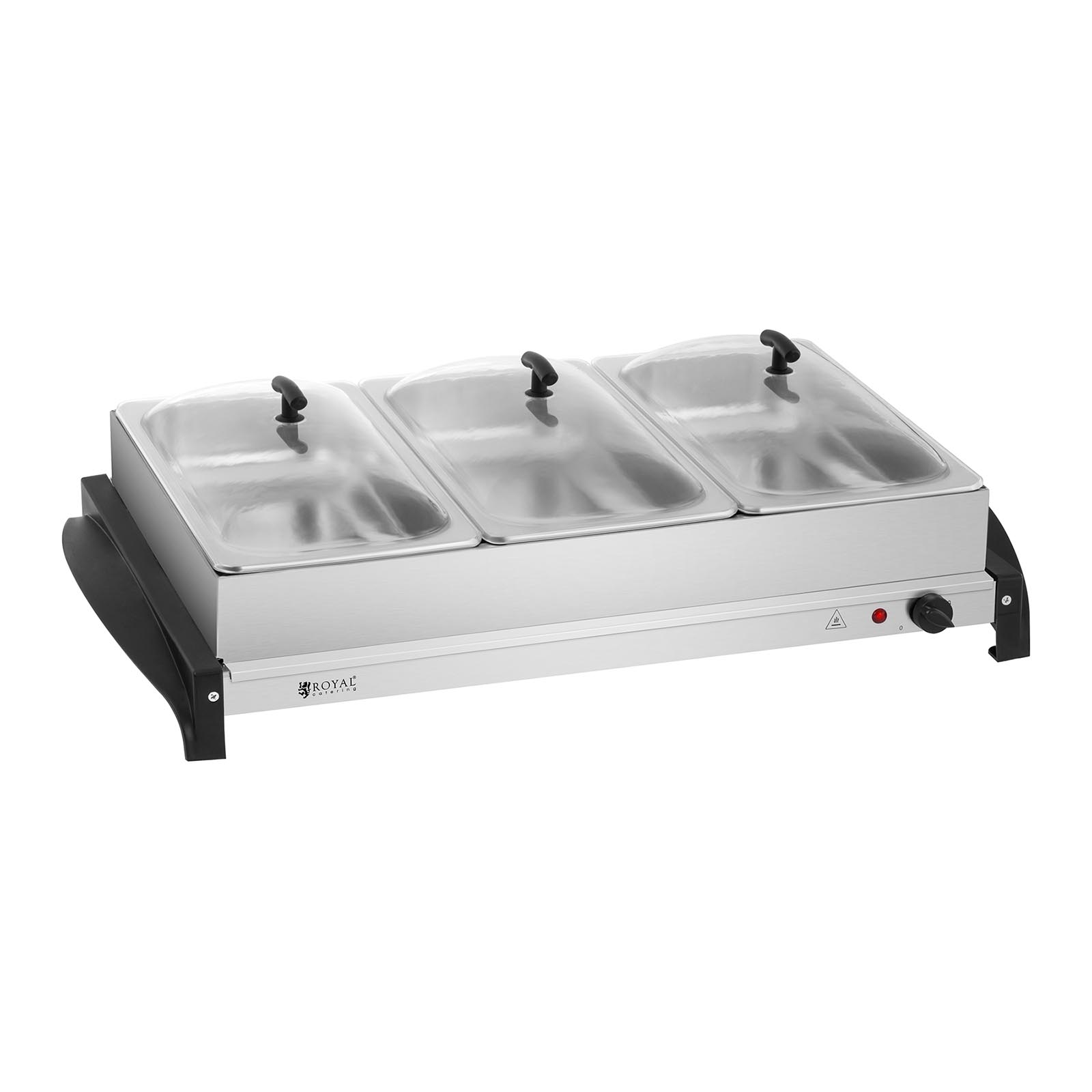 Royal Catering Buffetwärmer - 3 x 2 L - 400 W
