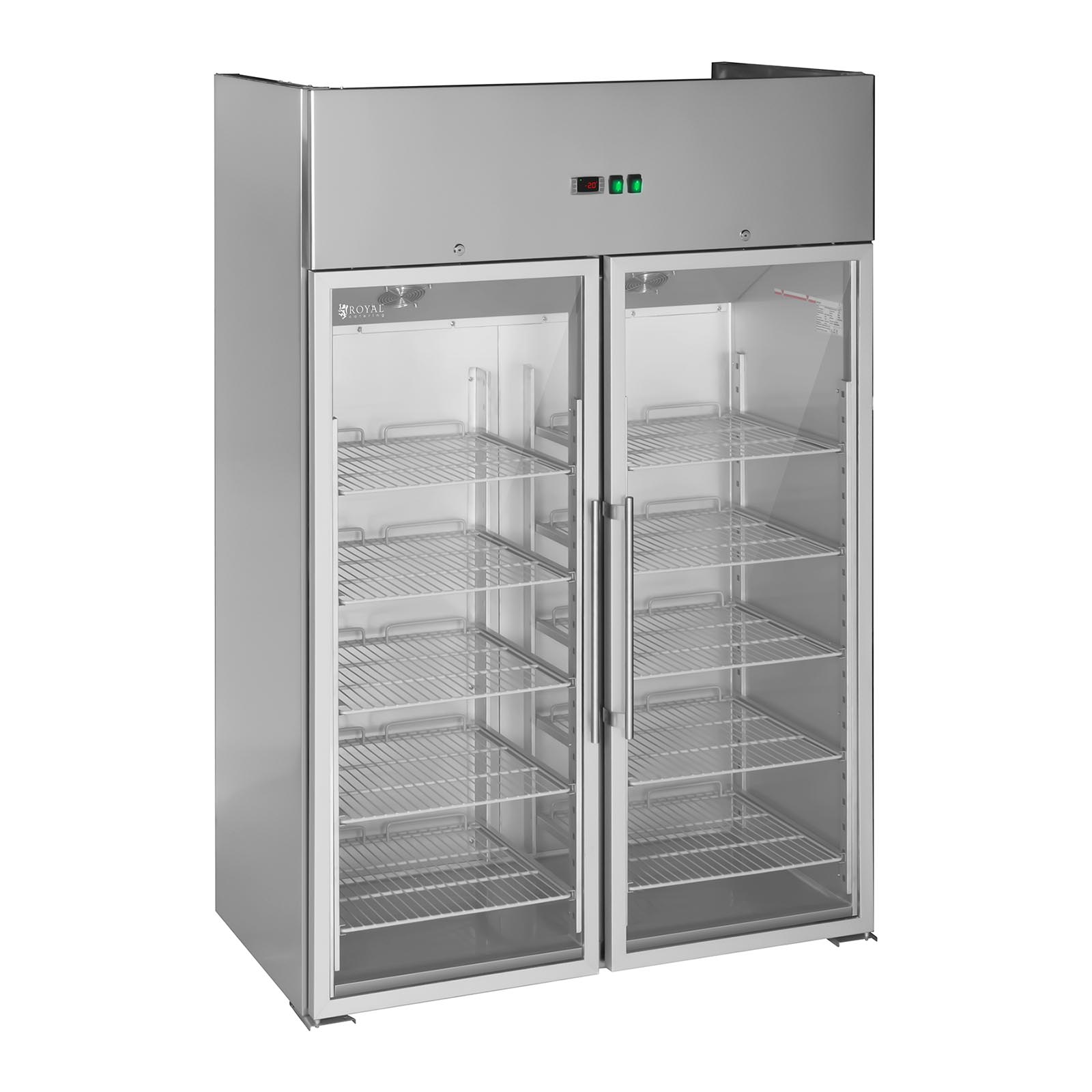 Royal Catering Glastürkühlschrank Gastro für Getränke - 984 L