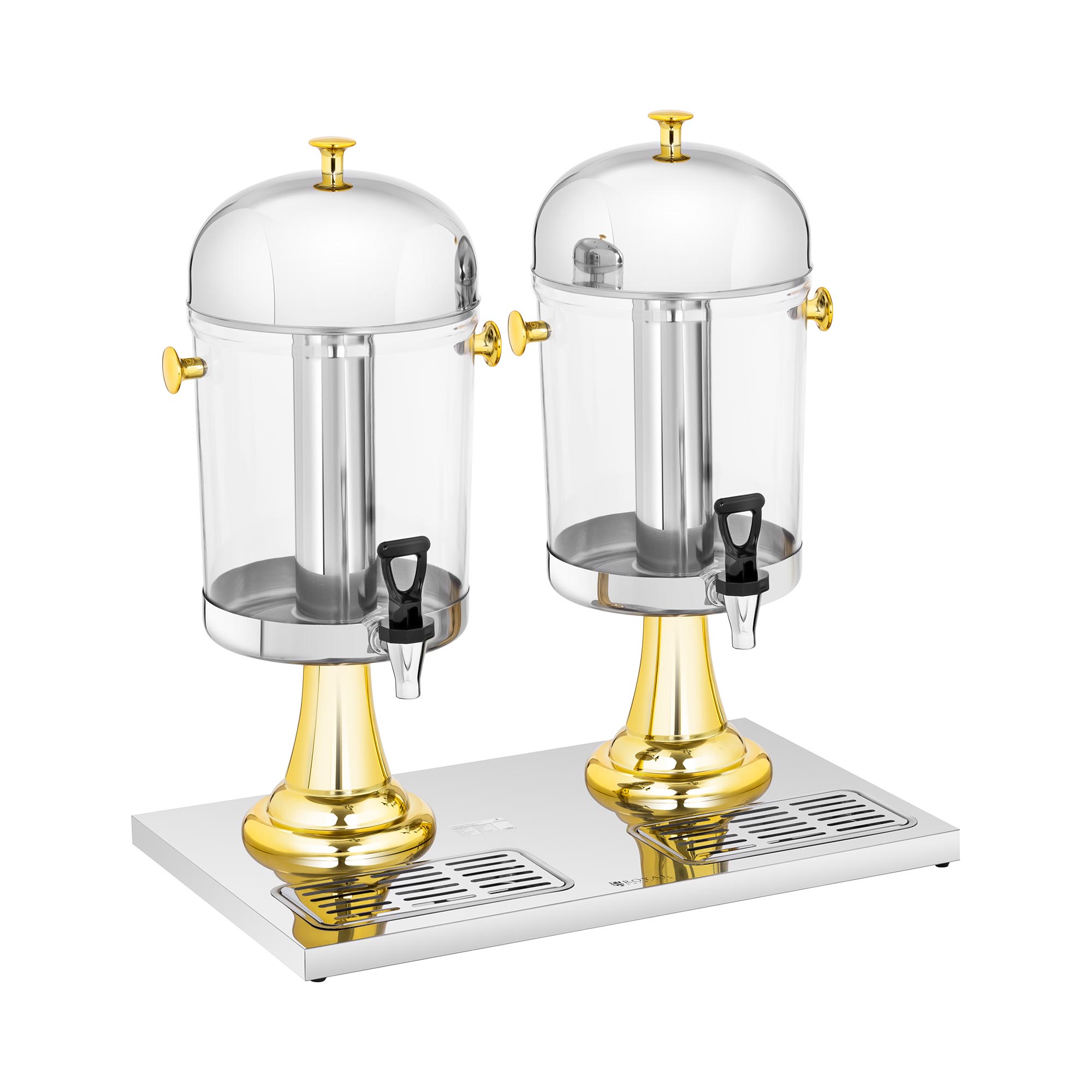 Royal Catering Saftspender - 2 x 8 L - Kühlsystem