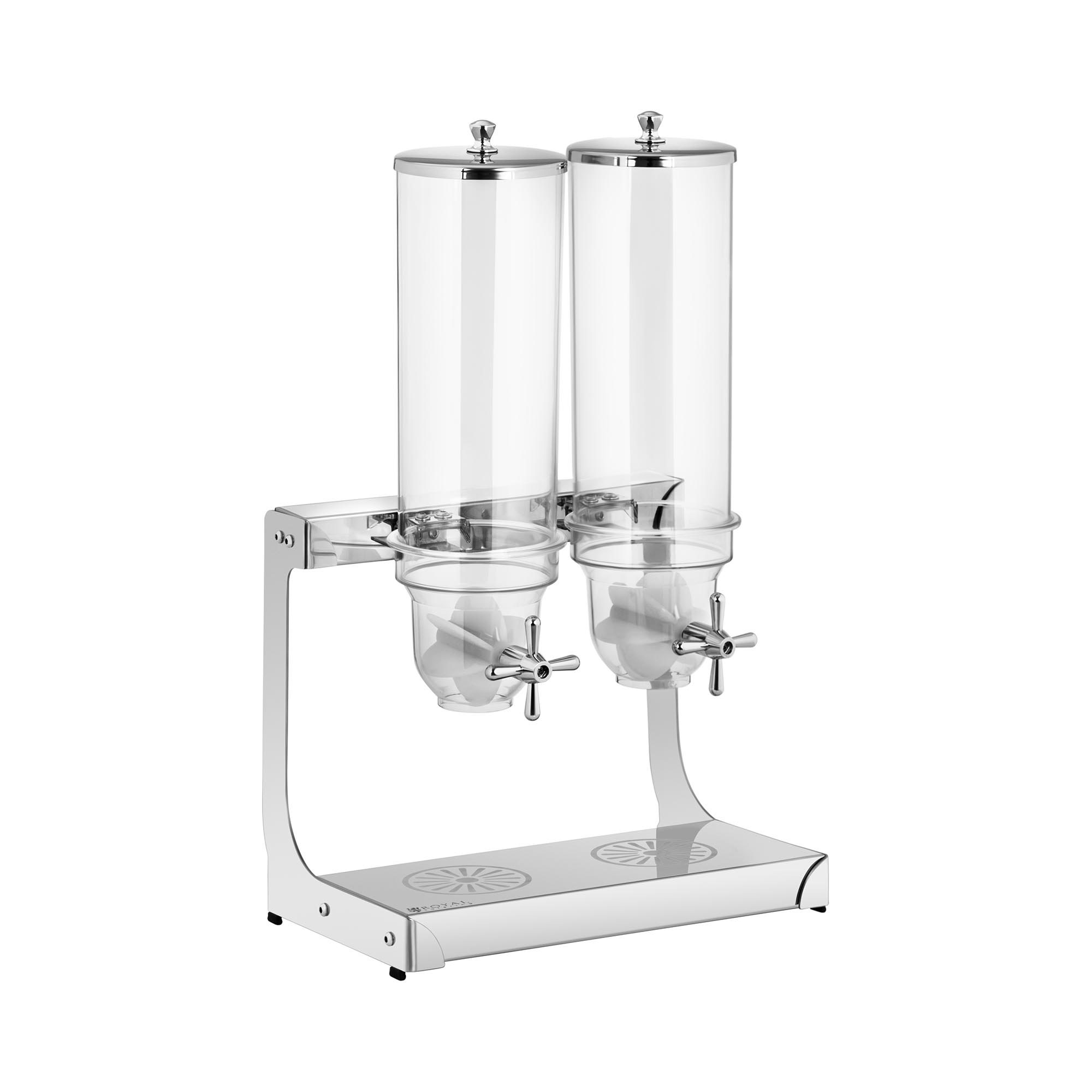 Royal Catering Müslispender - 2 x 3,5 l - 2 Behälter