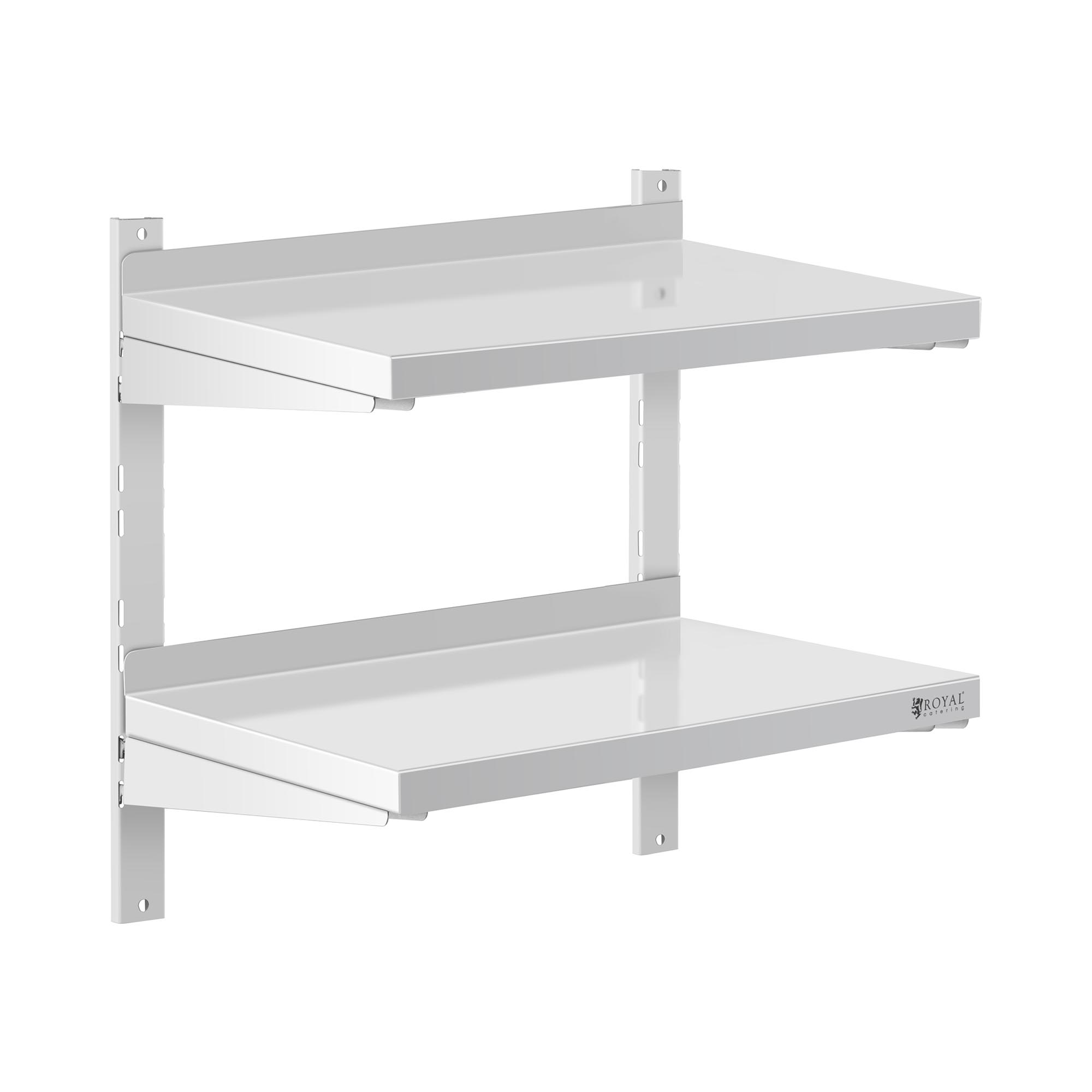 Royal Catering Wandbord - 2 Ablagen - 40 x 60 cm