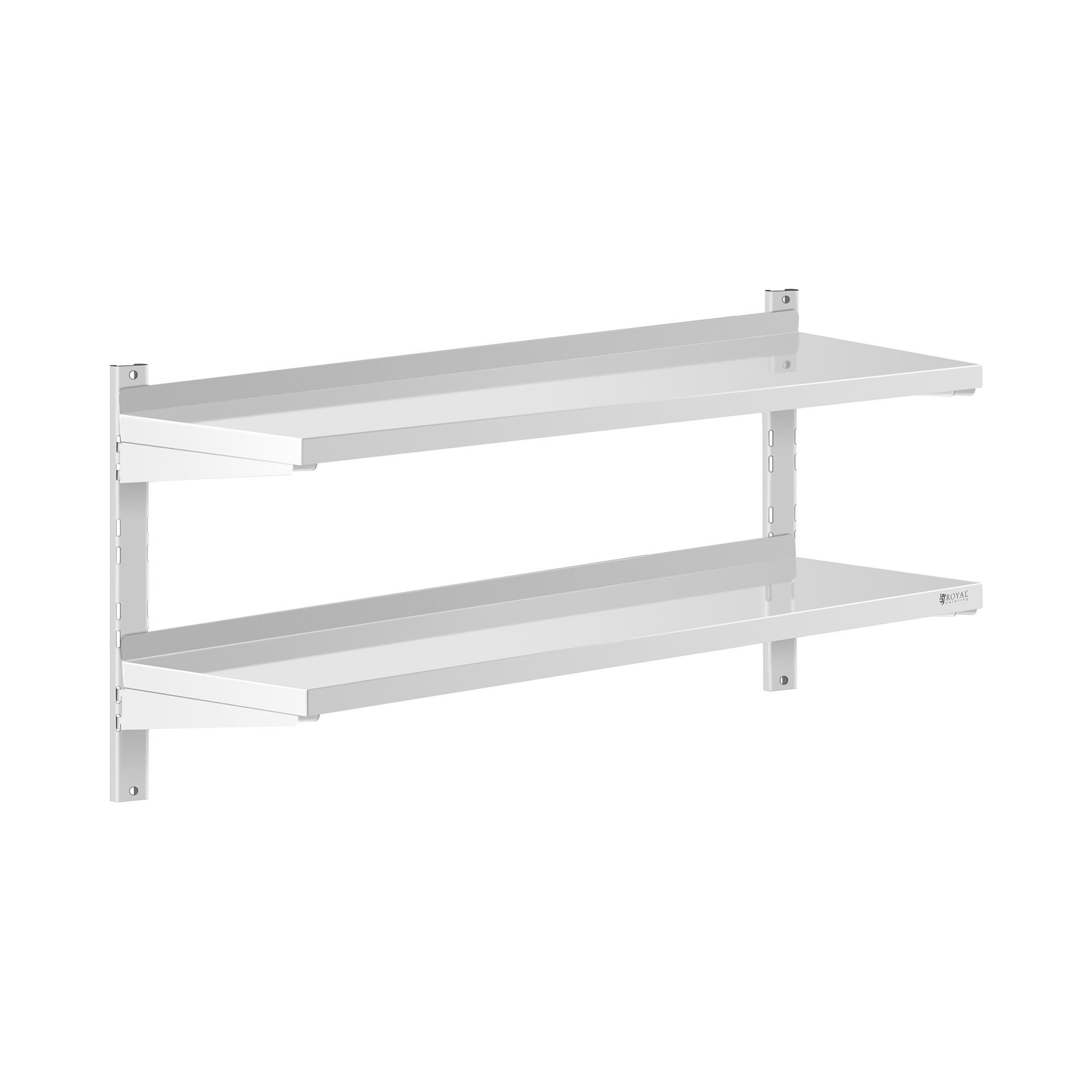 Royal Catering Wandbord - 2 Ablagen - 40 x 120 cm