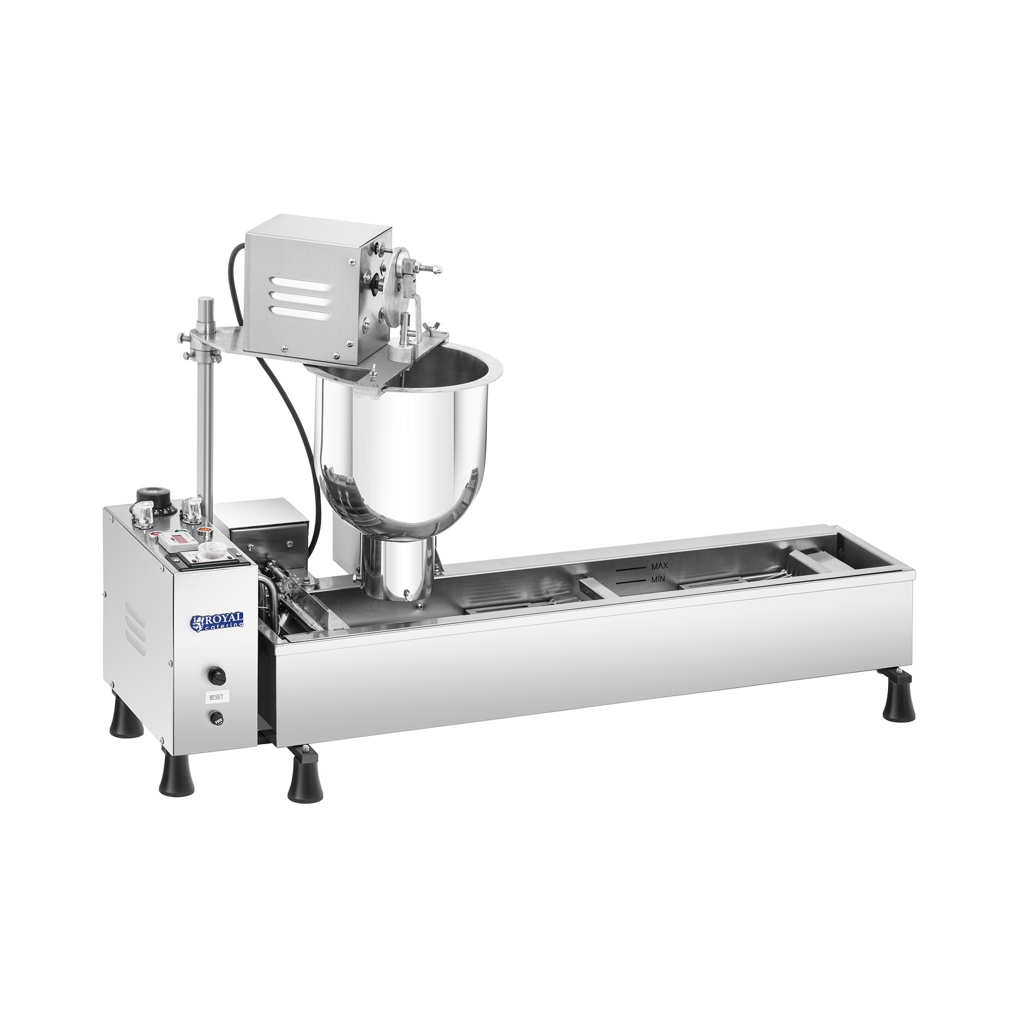Donut-Maschine - 10 l - 3000 W - 450 Donuts/h - Ablasshahn - Royal Catering