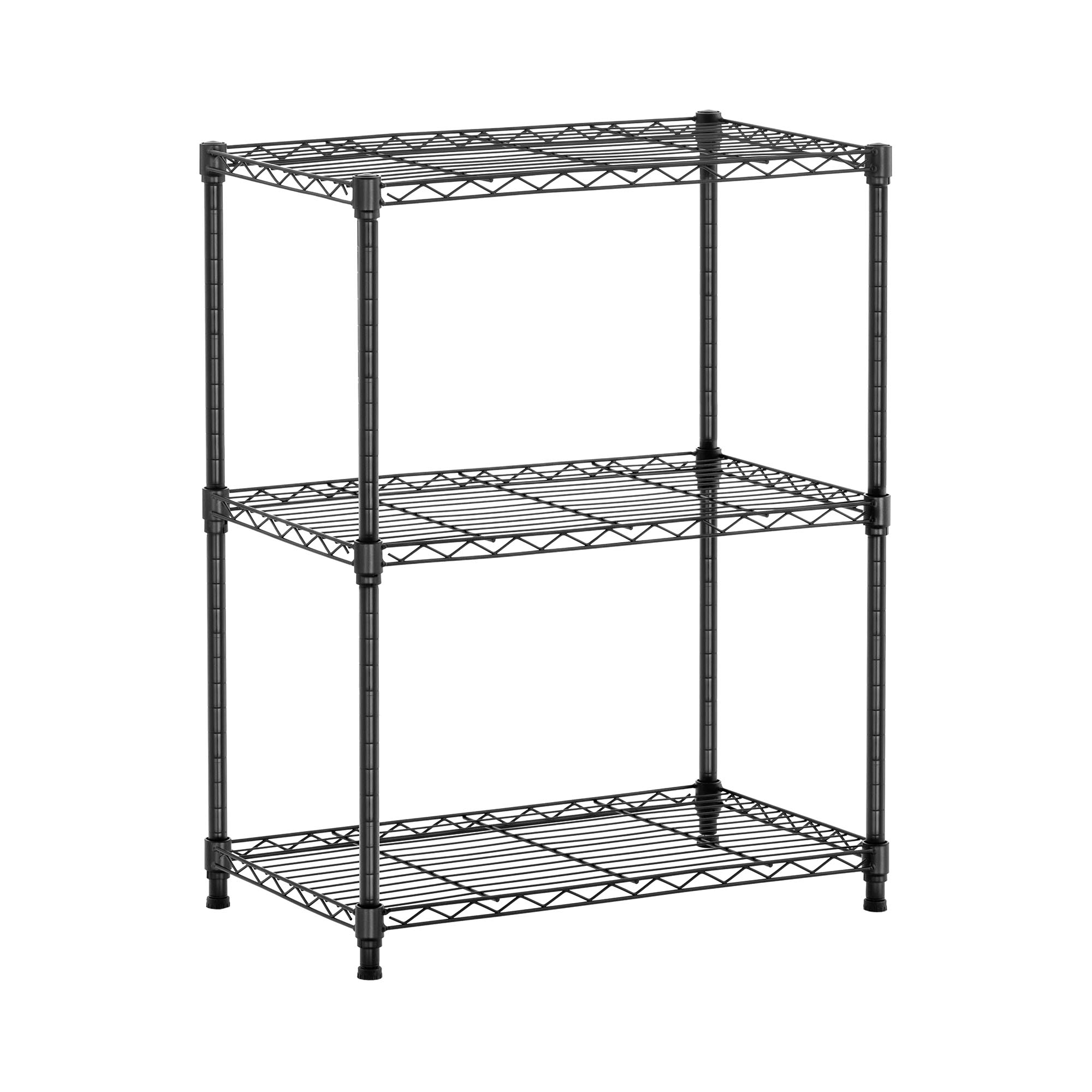 Royal Catering Metallregal - 60 x 35 x 77 cm - 120 kg - schwarz