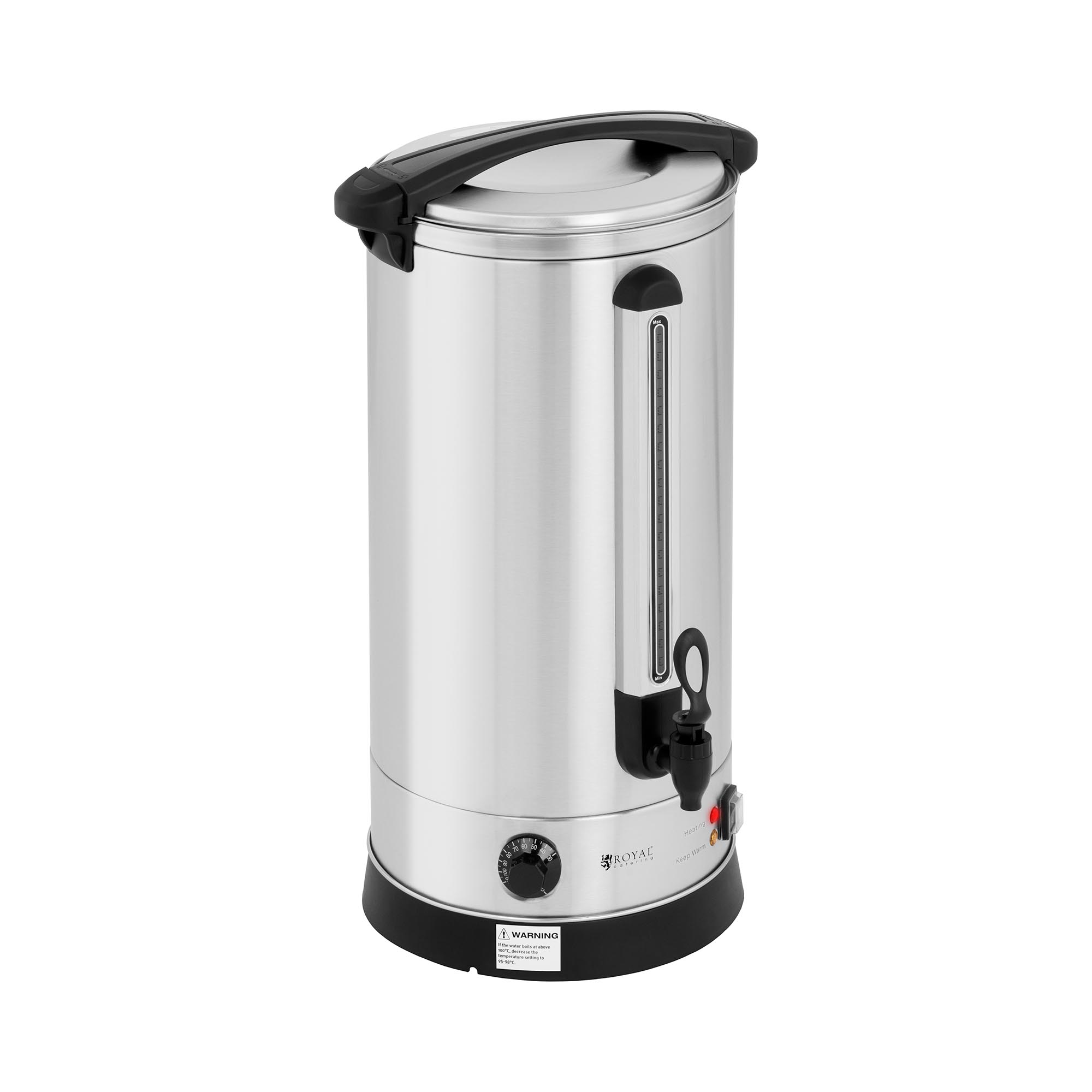 Royal Catering Wasserkocher - 23,5 L - 2.500 W - doppelwandig