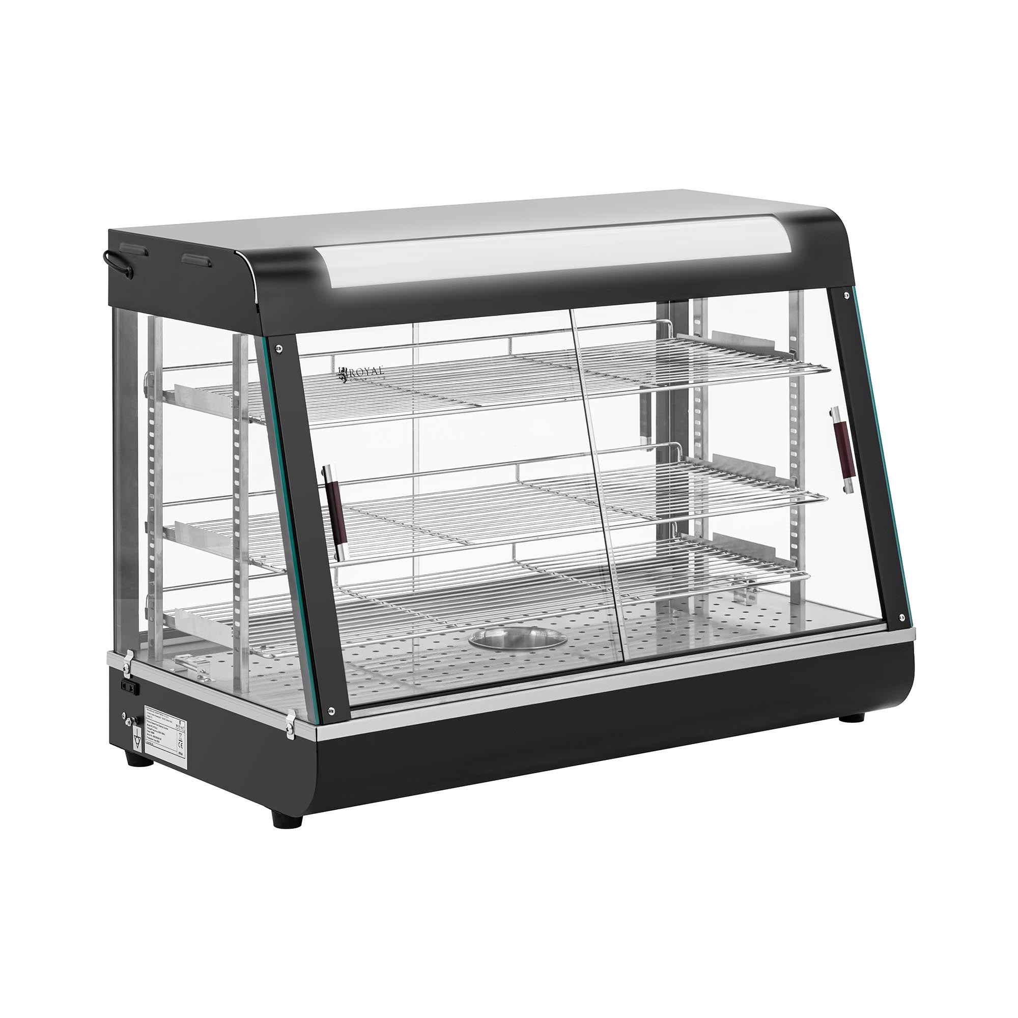 Heiße Theke - 150 L - 1600 W - 3 Ablagegitter - Royal Catering