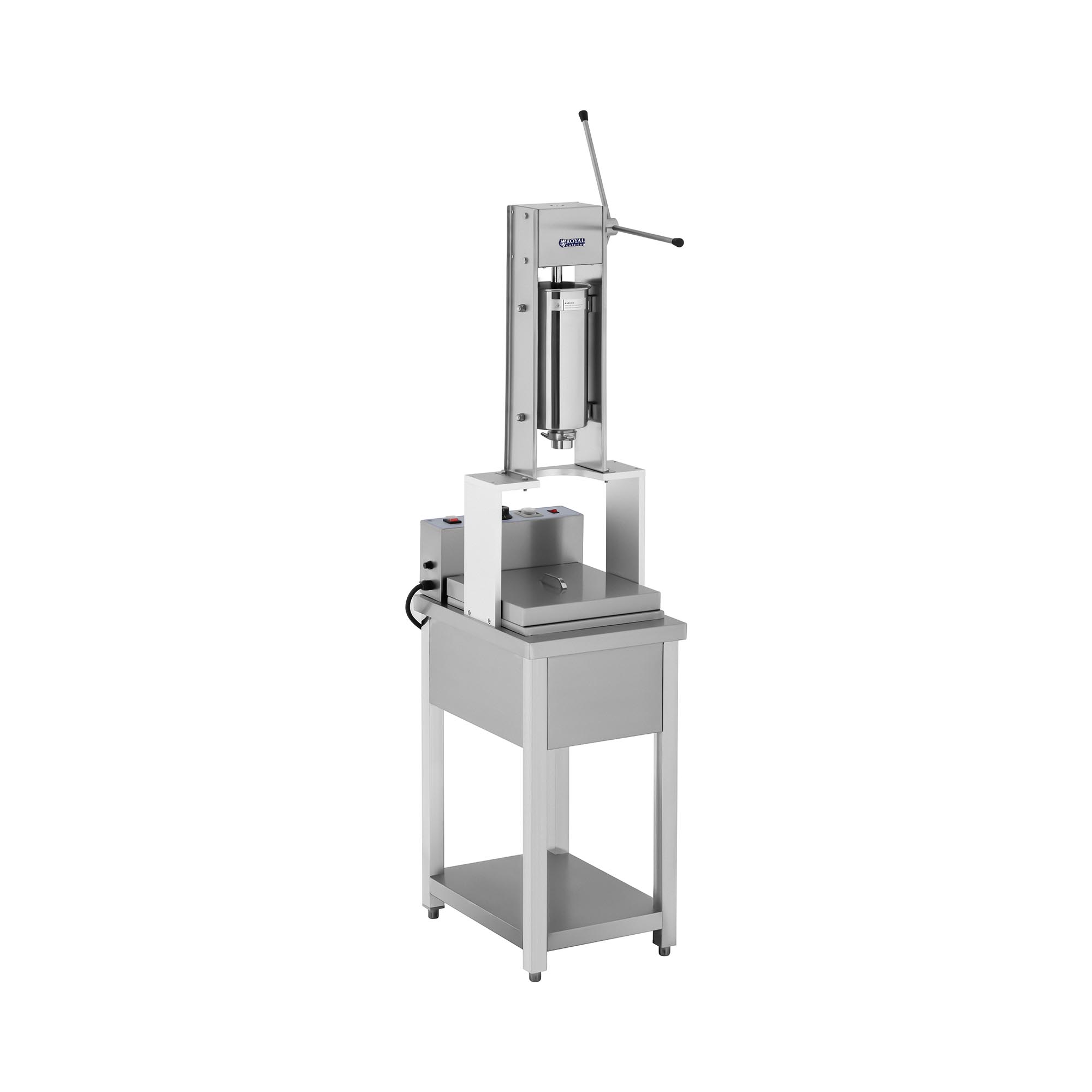 Churro-Maschine - 5 l - 5000 W - Untergestell - Royal Catering