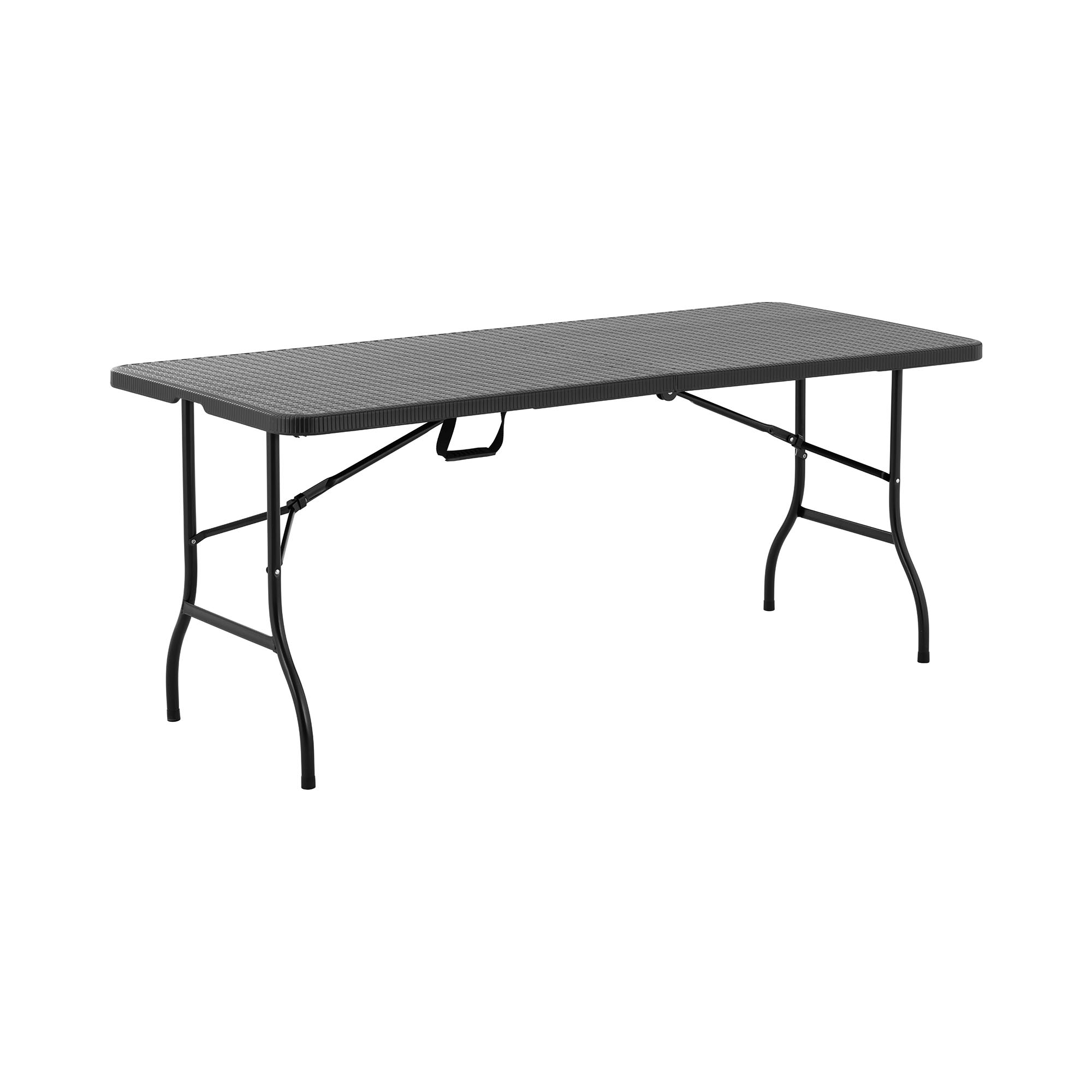 Klapptisch - 1.830 x 750 x 740 mm - Royal Catering - 150 kg - drinnen/draußen - Black