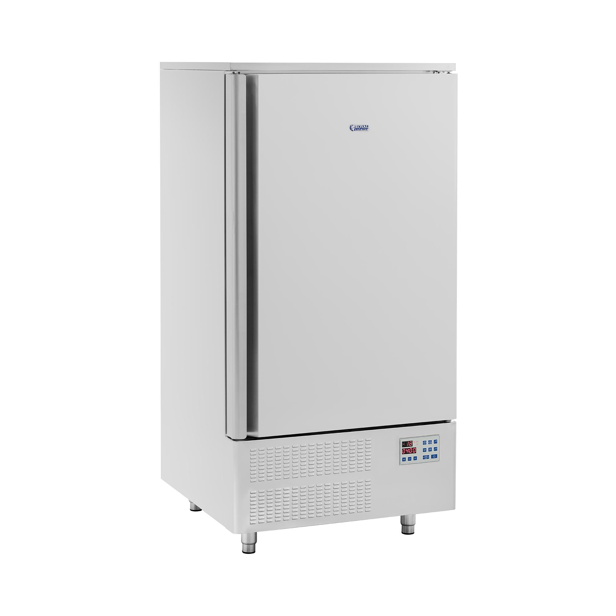 Schockfroster - 276 L - Royal Catering - Kühl- und Gefrierfunktion - Edelstahl