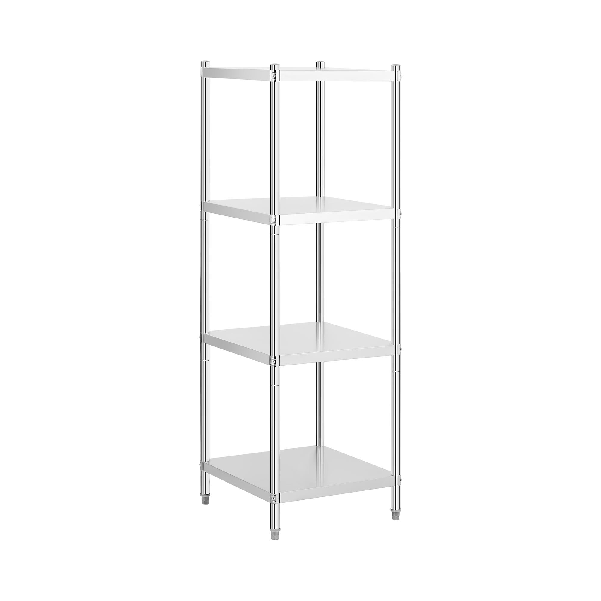 Edelstahlregal - 60 x 60 x 180 cm - Royal Catering - 200 kg