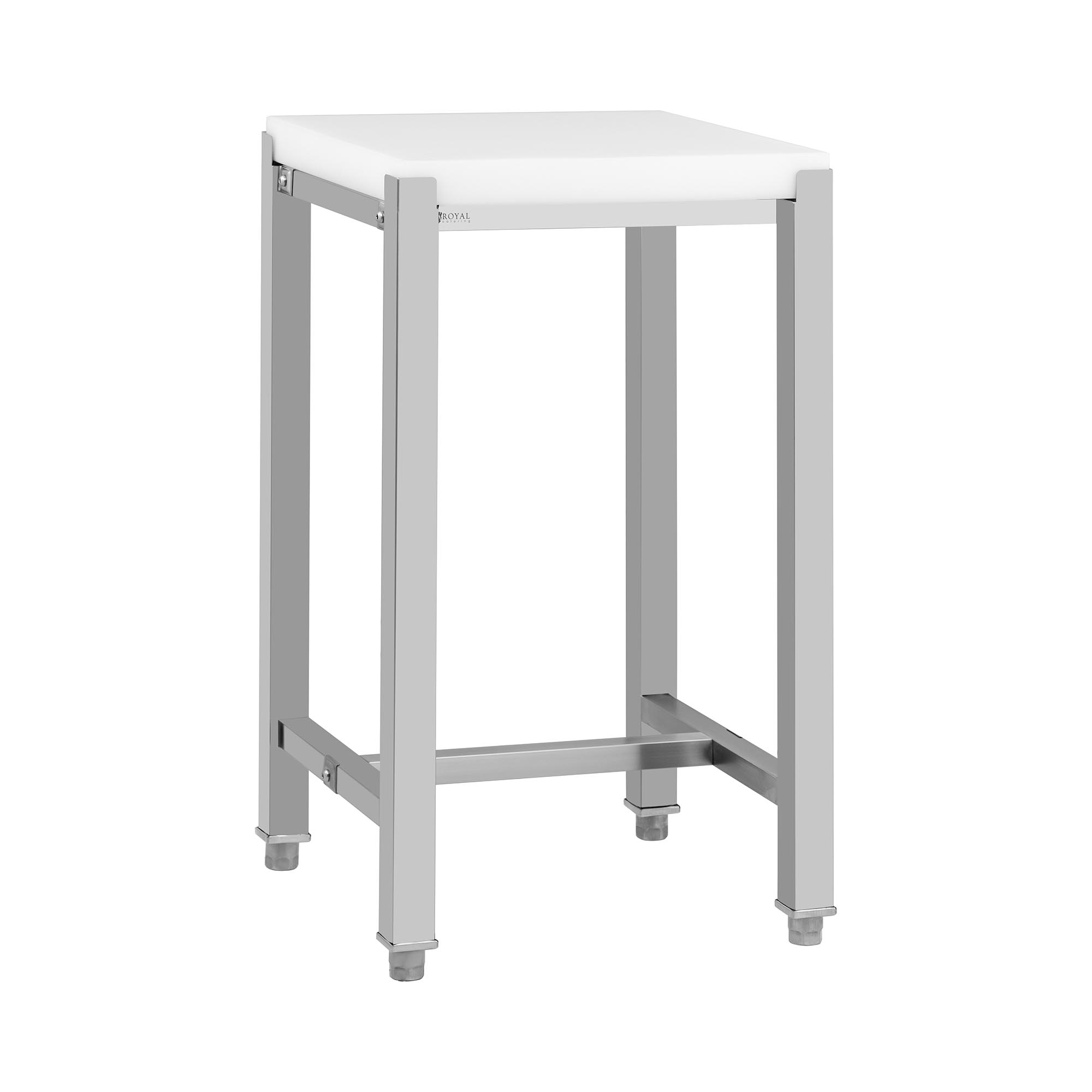 Metzgerblock - 40 x 50 cm - Royal Catering - Arbeitshöhe: 86.5 cm