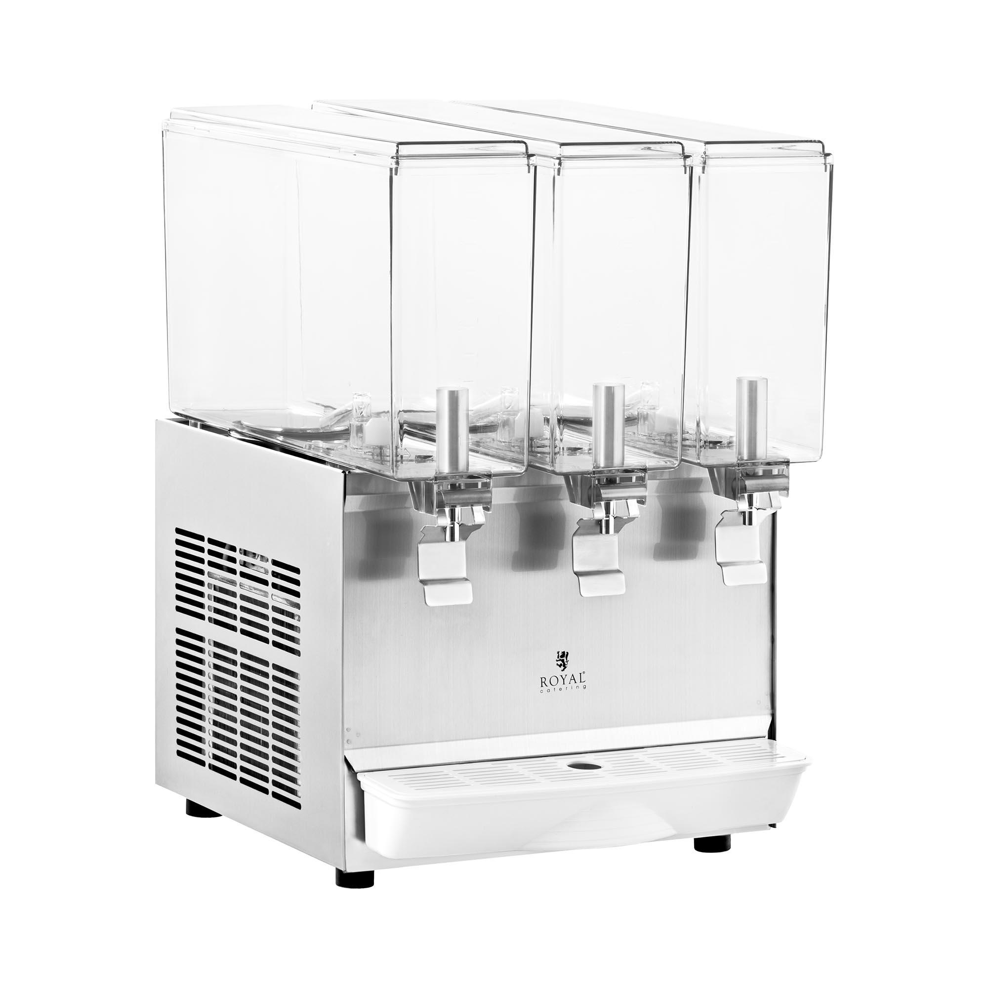 Saftspender - 3 x 10 L - Royal Catering - Kühlsystem