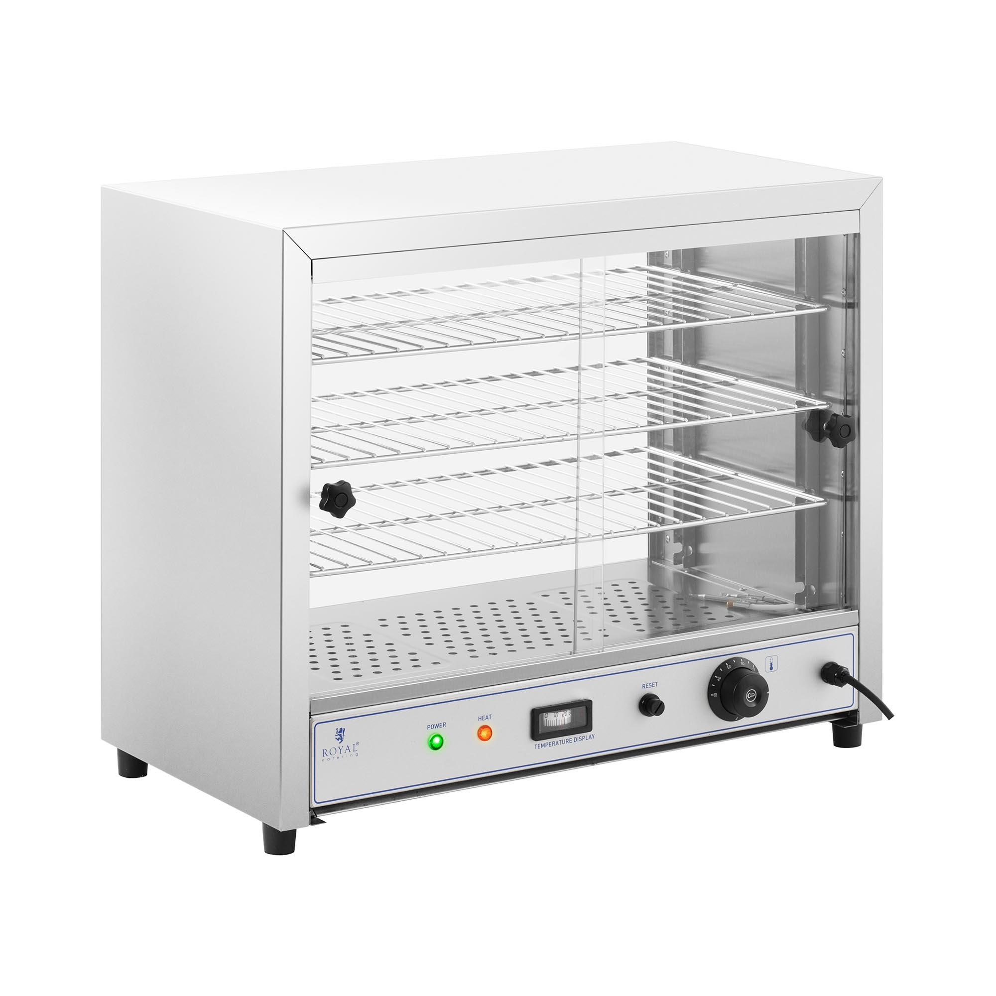 Heiße Theke - 54 cm - Royal Catering - 1,000 W - 3 Ablagegitter