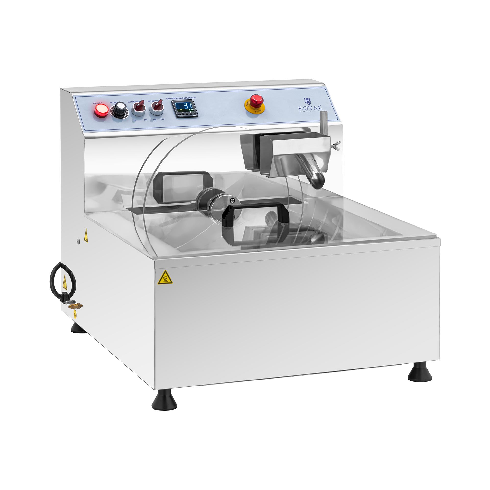 Schokoladen-Temperiergerät - Edelstahl - 960 W - 15 l - Royal Catering