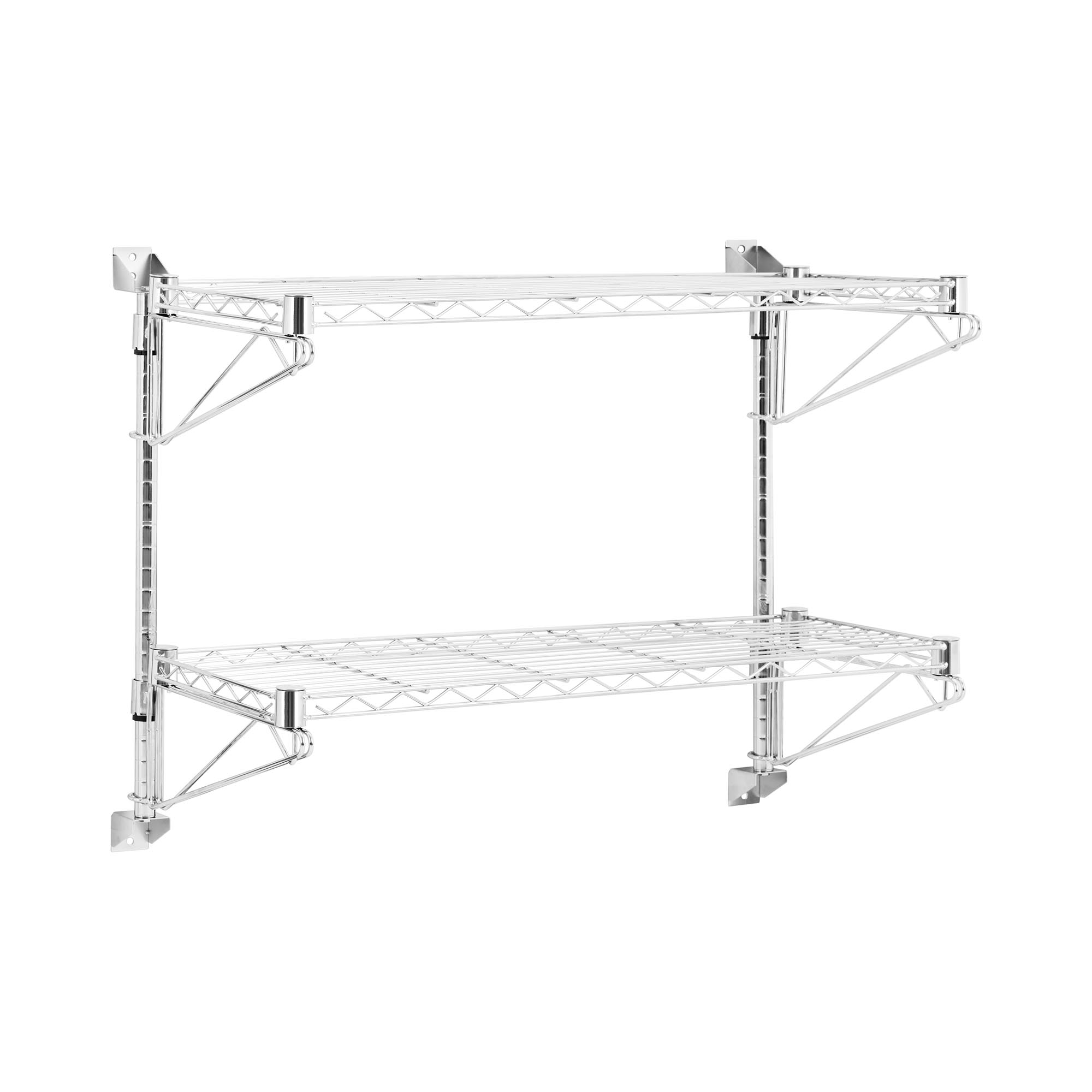 Wandbord - 2 Ablagen - 90 cm - Royal Catering