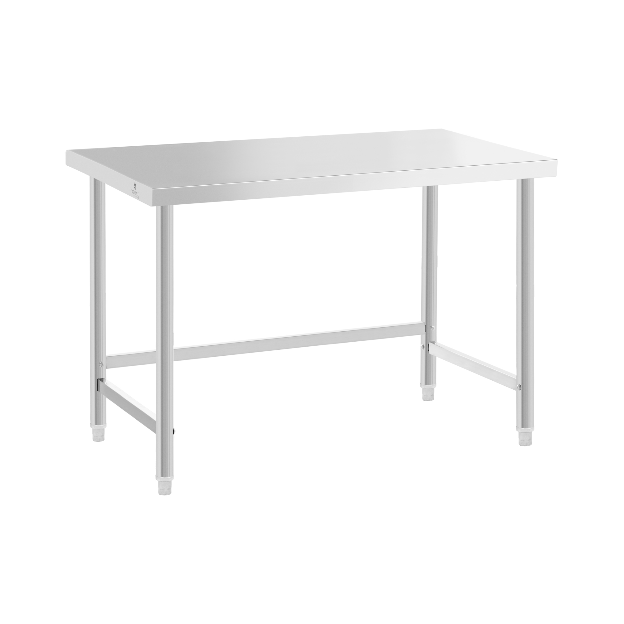 Edelstahl-Arbeitstisch - ECO - 120 x 60 cm - 300 kg - Royal Catering