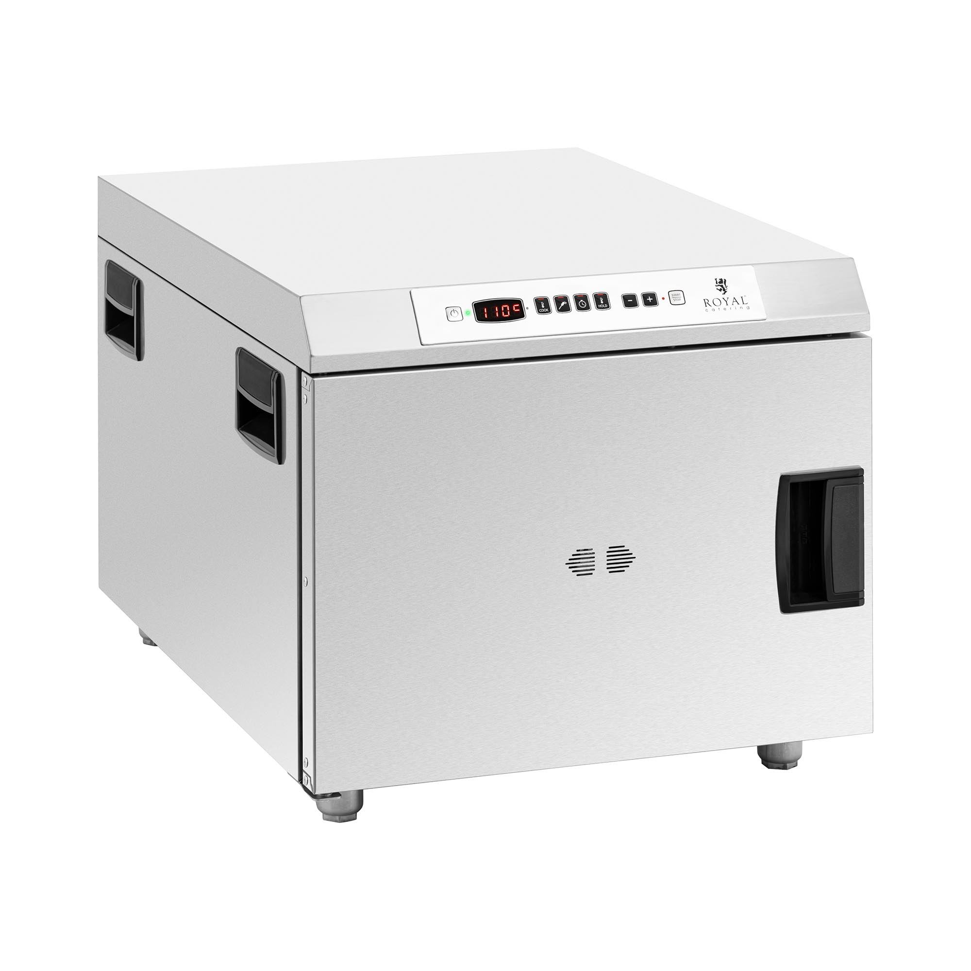 Niedertemperaturgarer - mit Temperaturfühler und Timer - GN 1/1 - Royal Catering