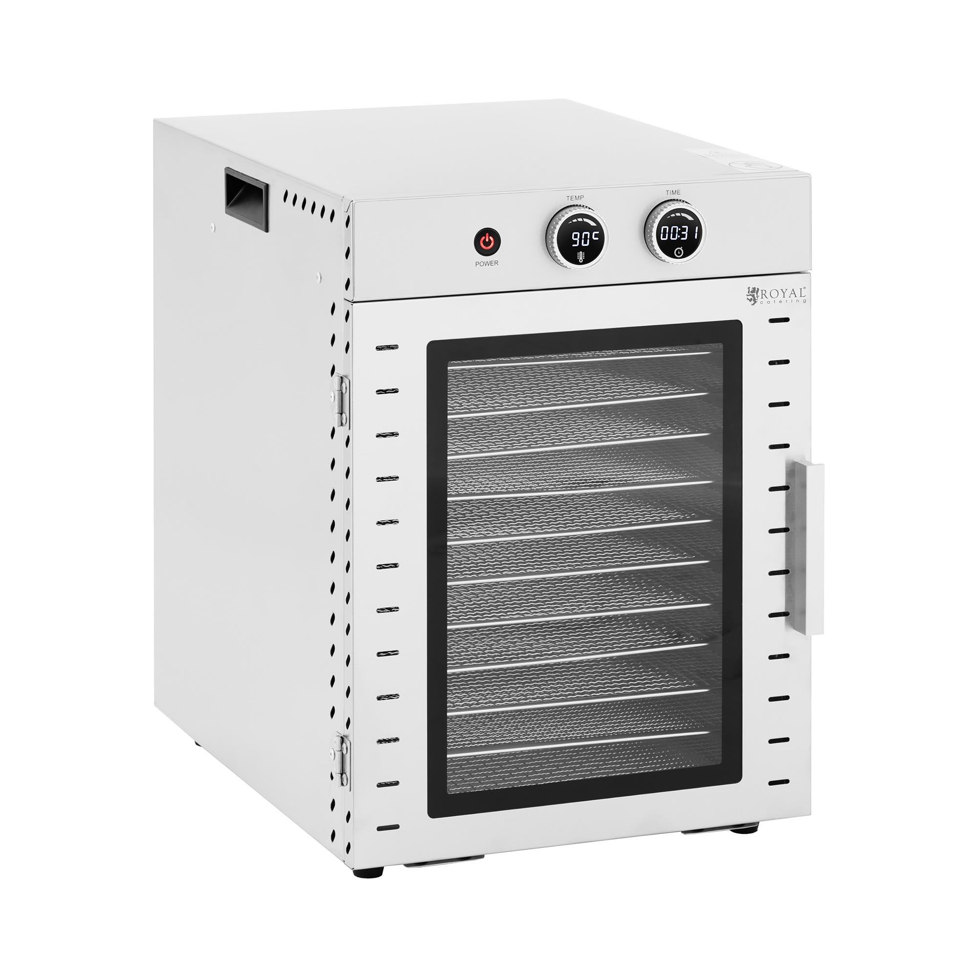 Dörrautomat - 1000 W - 12 Etagen - 40 l - Royal Catering