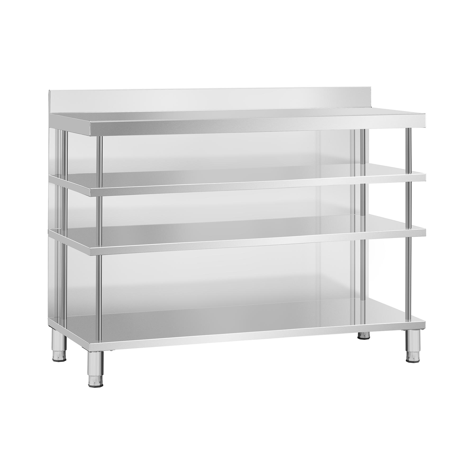 Bar-Arbeitstisch - Edelstahl - 150 x 60 x 115 cm - Royal Catering