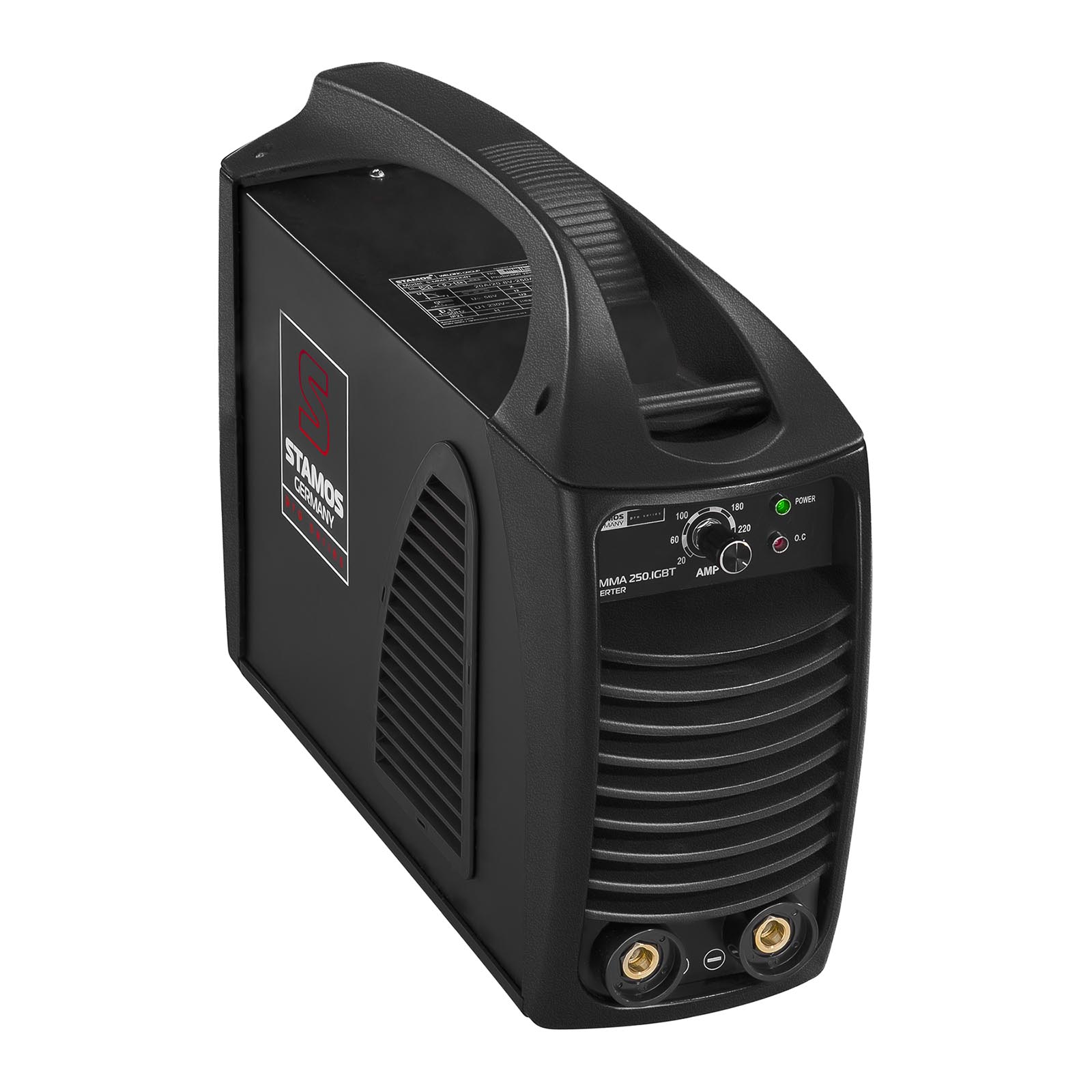 Stamos Pro Series Elektroden-Schweißgerät - 250 A - Hot Start - IGBT - PRO