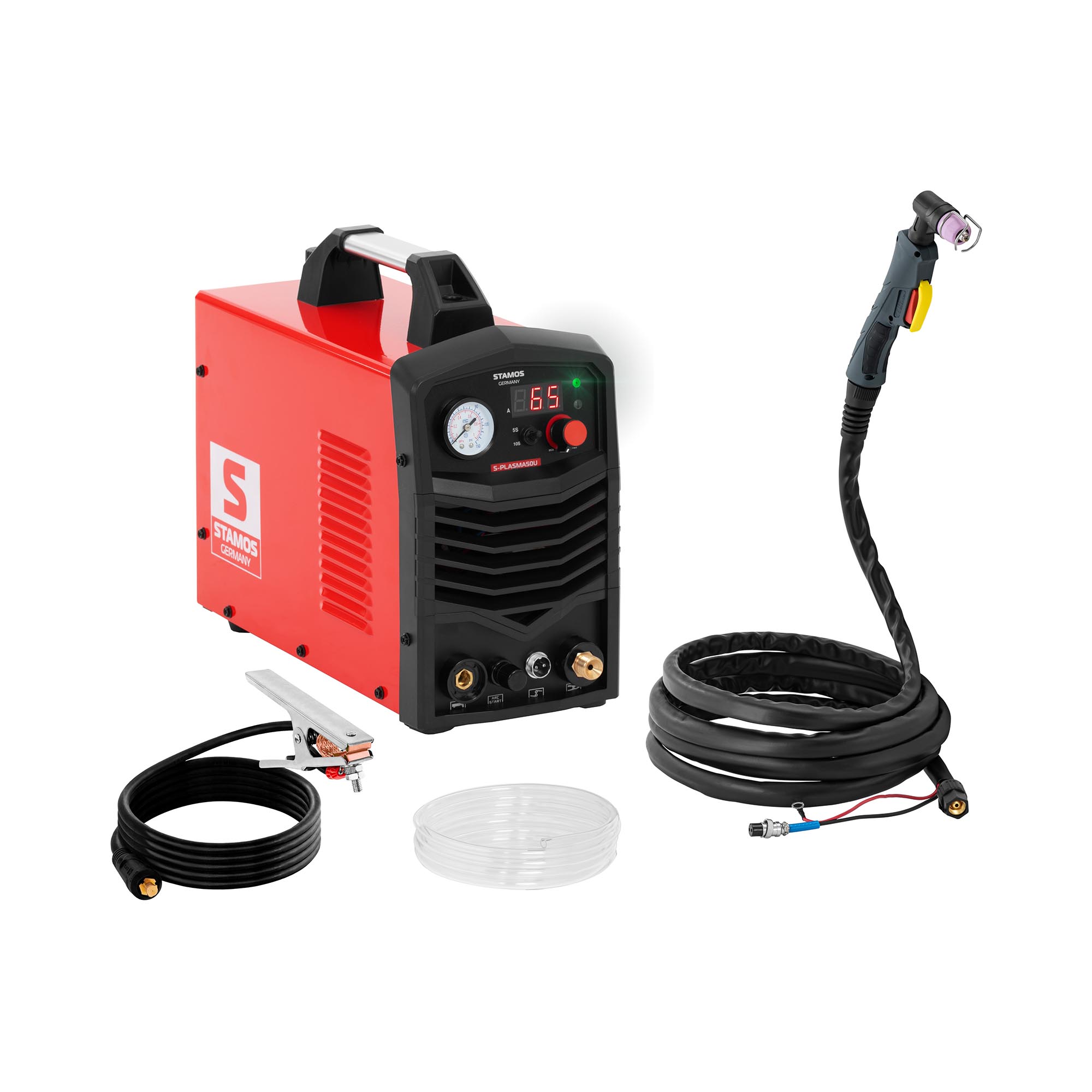 Stamos Germany Plasmaschneider - 50 A - Duty Cycle 100 % - 230 V - IGBT - HF-Zündung