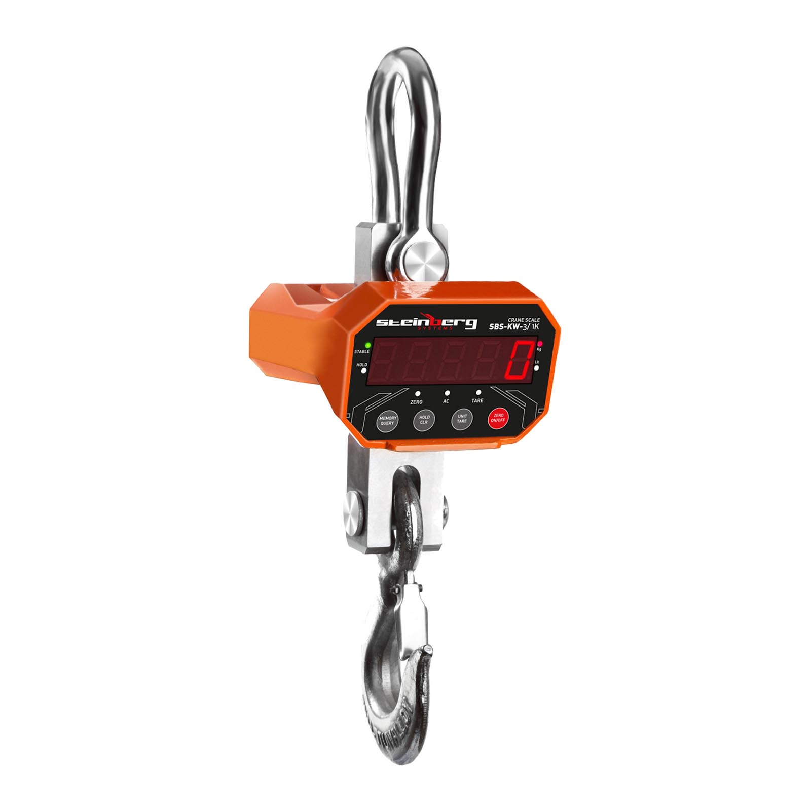 Steinberg Systems Kranwaage - 3000 kg / 1 kg - LED - digital - Fernbedienung 20 m