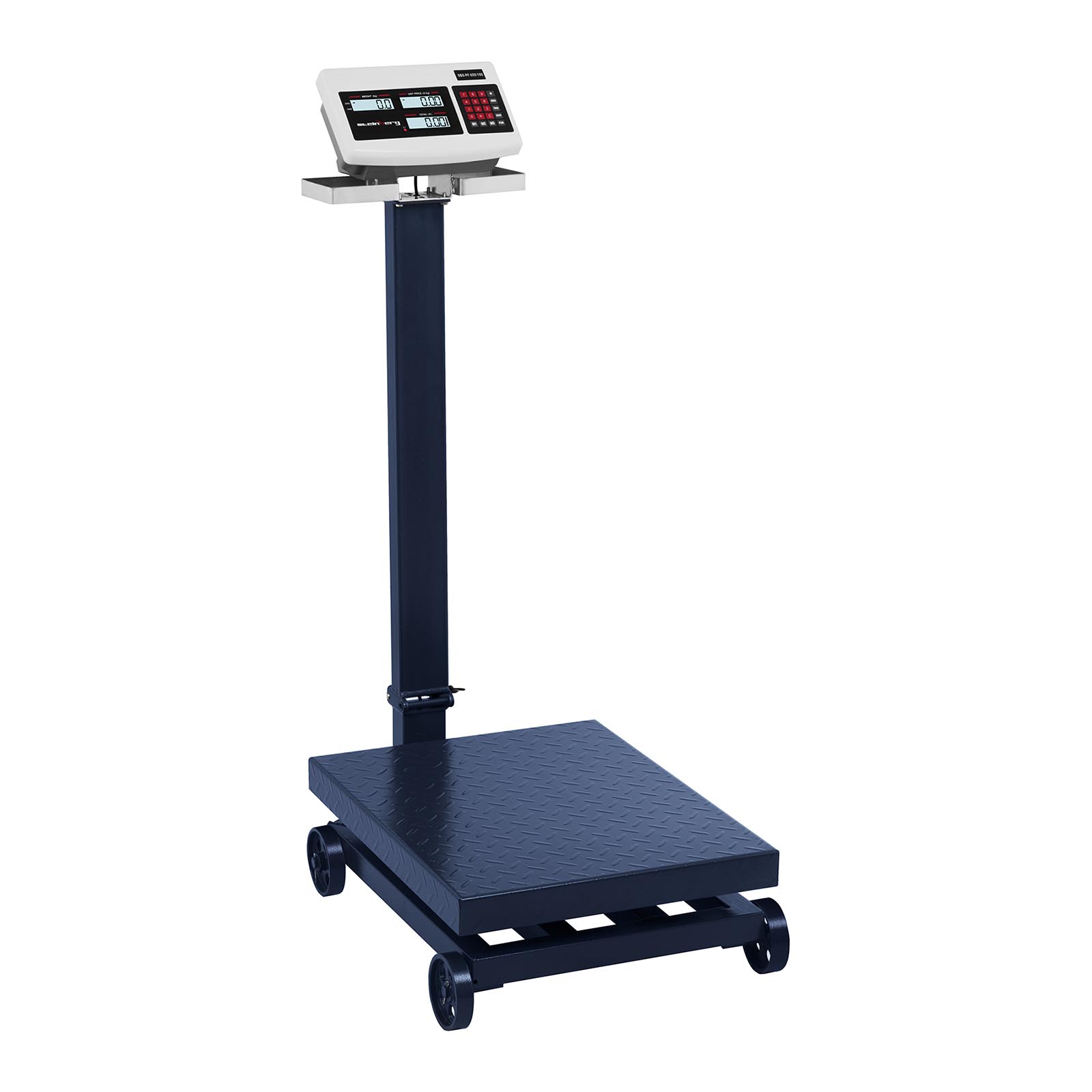 Steinberg Systems Plattformwaage - 600 kg / 0,1 kg - 40 x 30 cm - rollbar - LCD