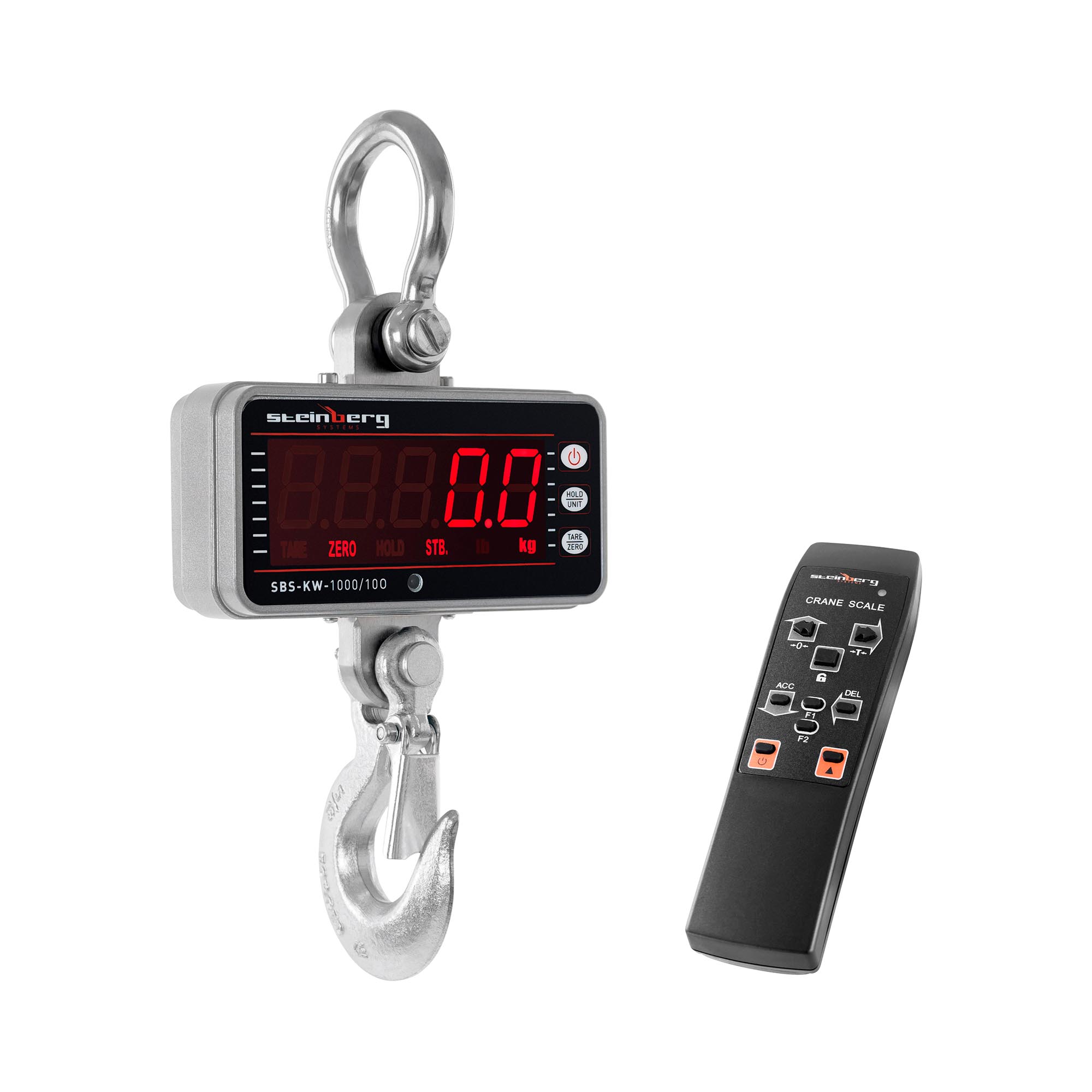 Steinberg Systems Kranwaage - 1000 kg / 0,5kg - LED - digital - Fernbedienung