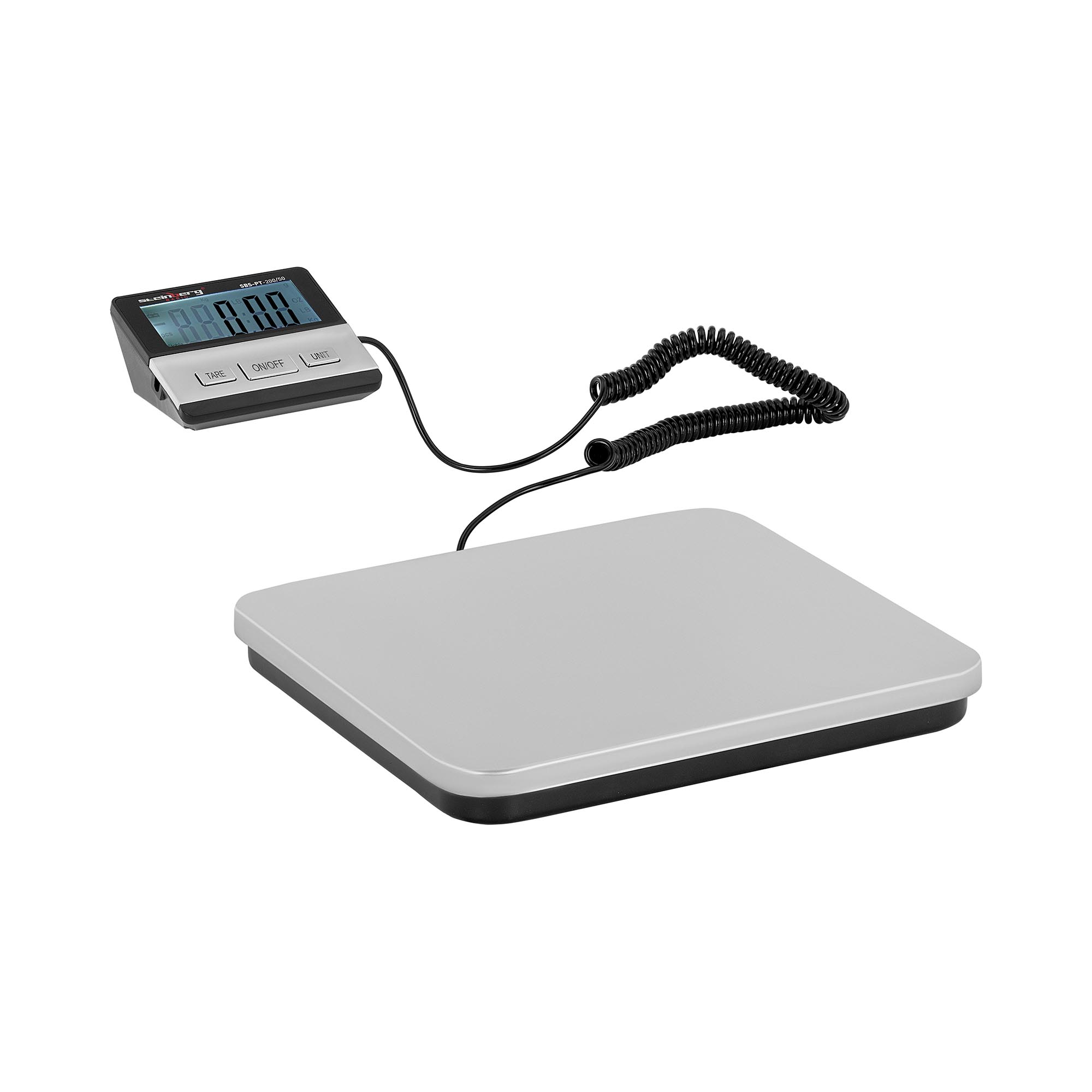 Steinberg Basic Digitale Paketwaage - 200 kg / 50 g - Basic - externes LCD