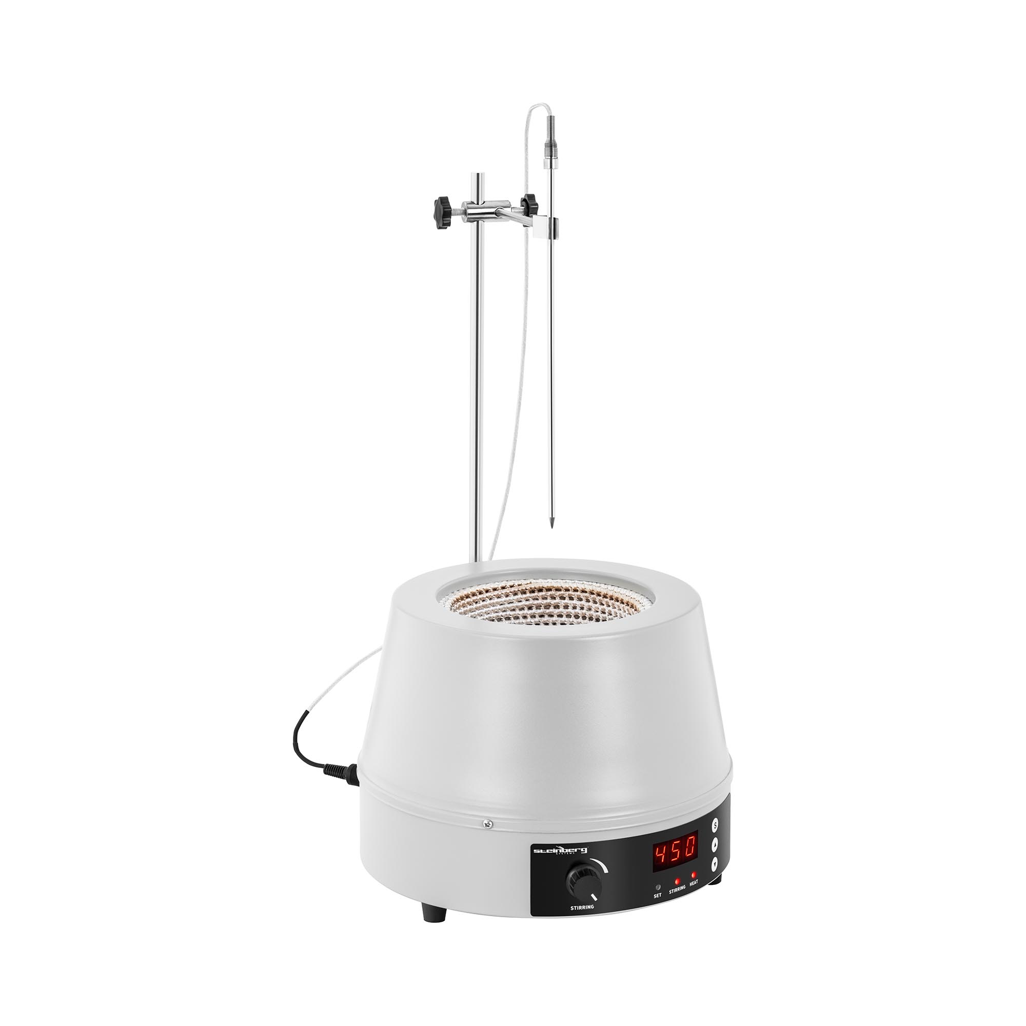 Steinberg Systems Magnetrührer mit Heizmantel - digital - Rundkolben - 1000 ml