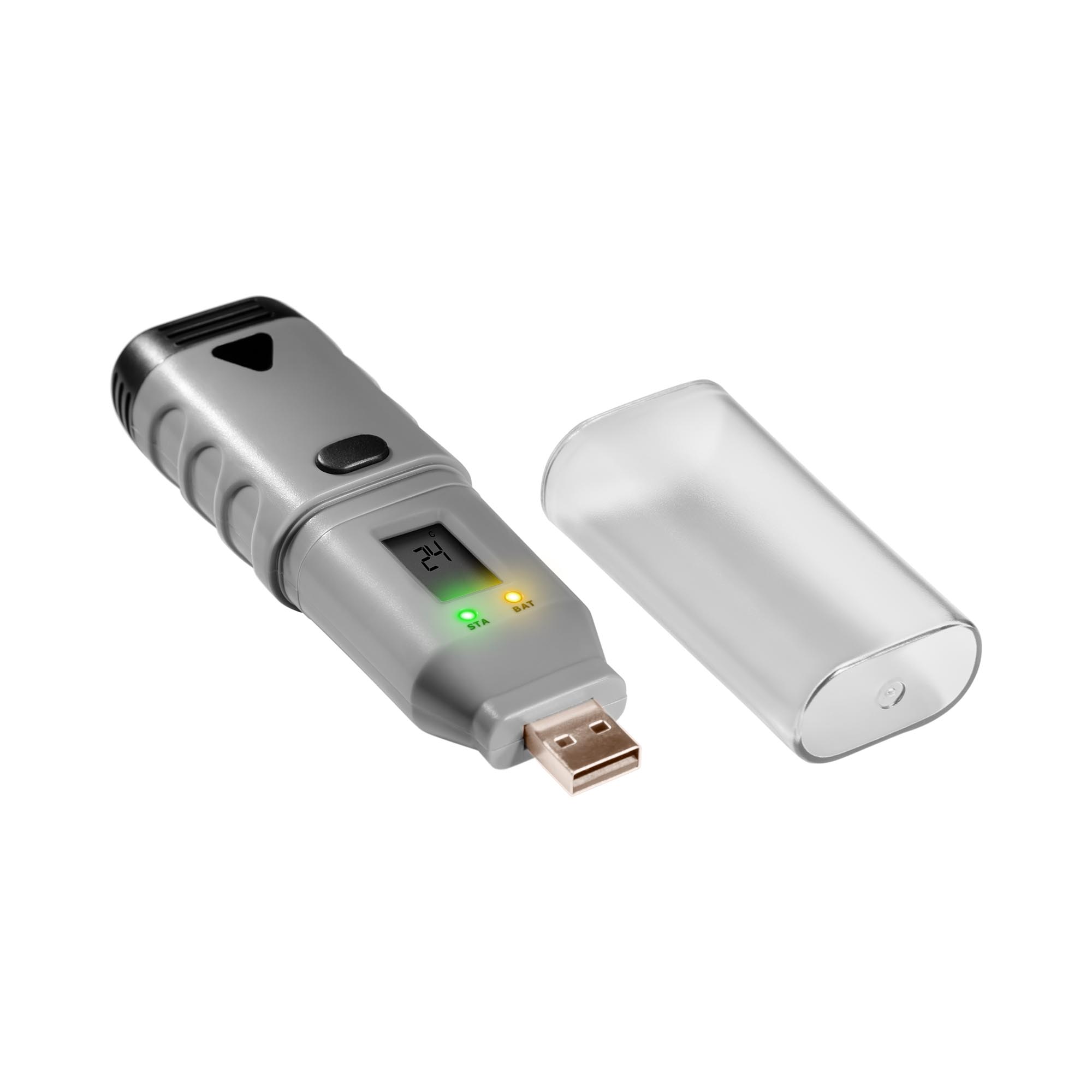 Steinberg Systems Datenlogger Temperatur + Luftfeuchtigkeit - LCD - (-35) bis +80 °C - 0 bis 100 % rH