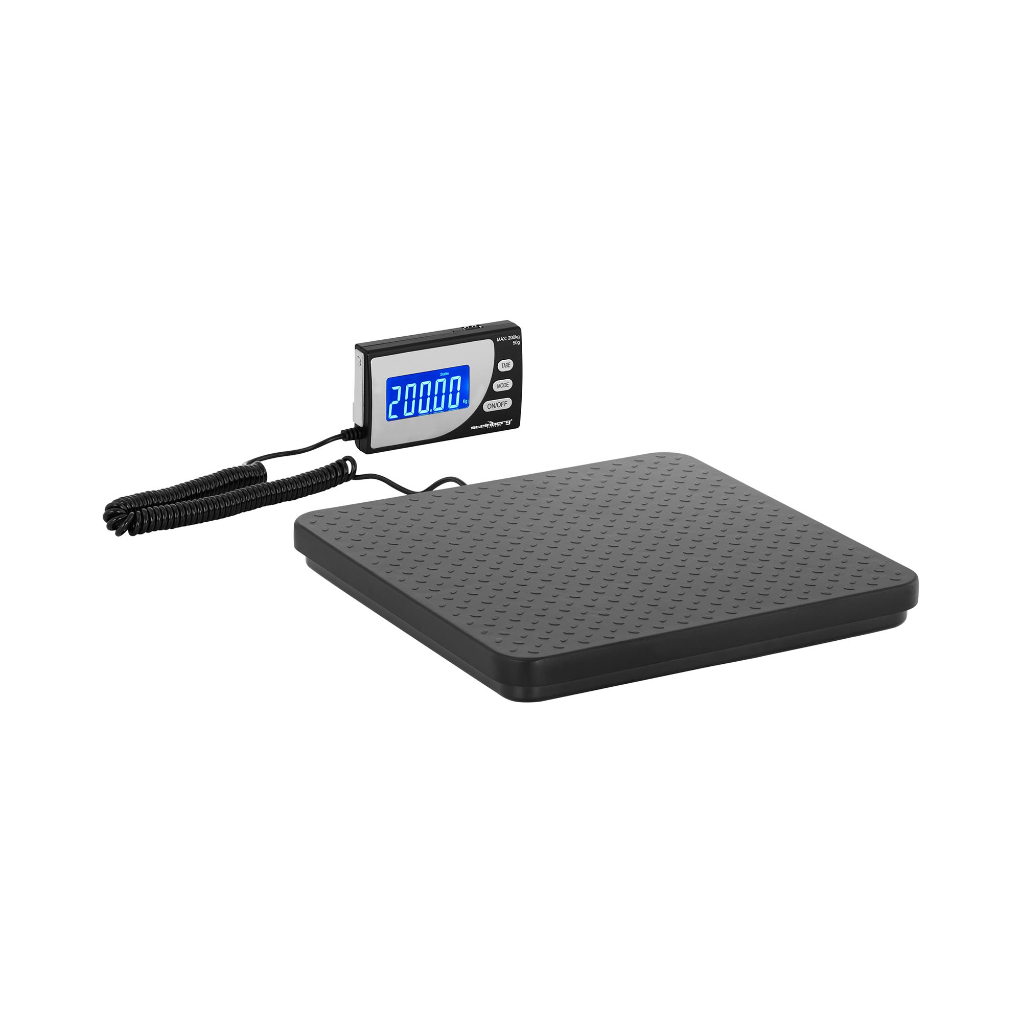 Steinberg Systems Plattformwaage - 200 kg / 0,05 kg - 30 x 30 cm - externes LCD