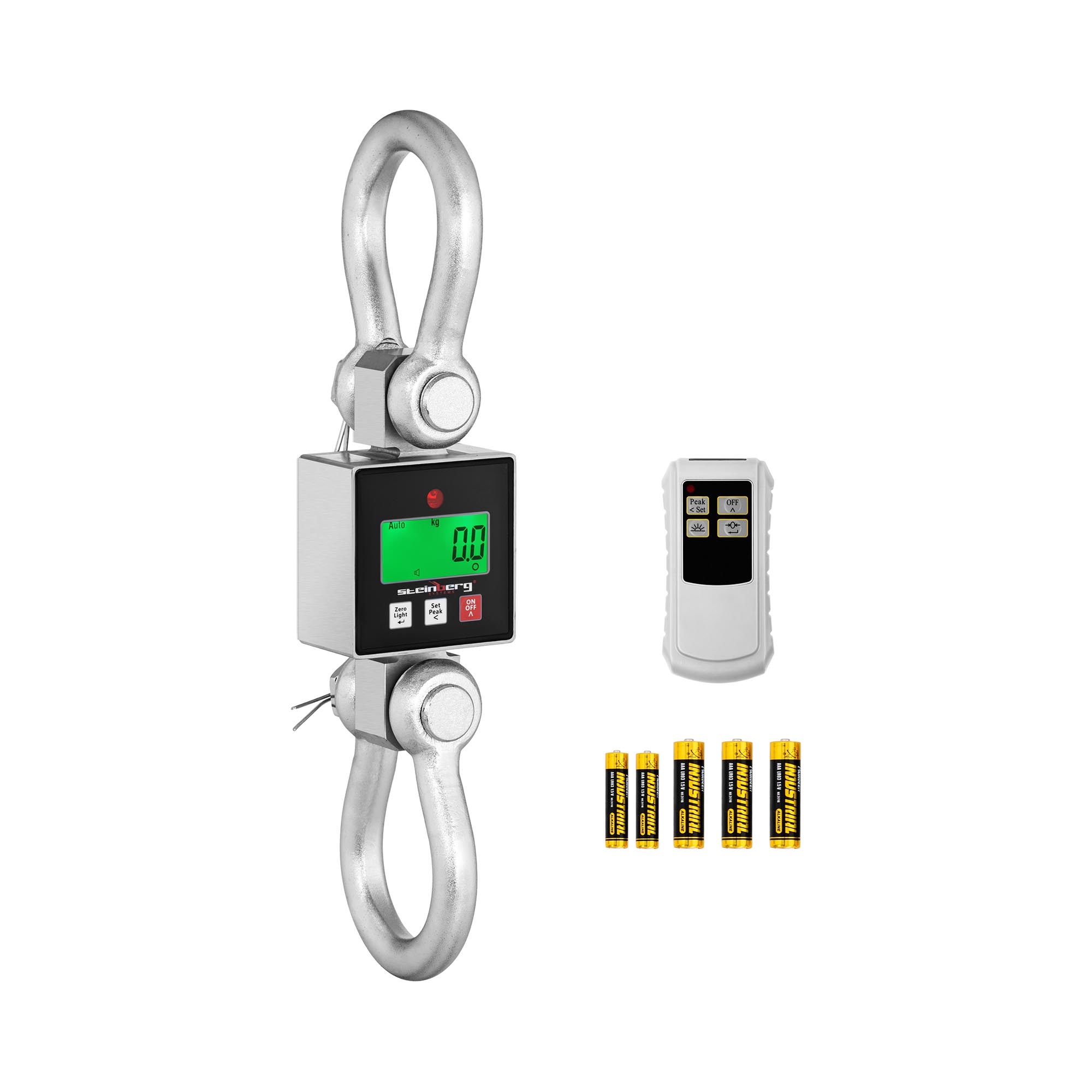 Steinberg Systems Kranwaage - 3000 kg / 0,5 kg - LCD - digital - Fernbedienung