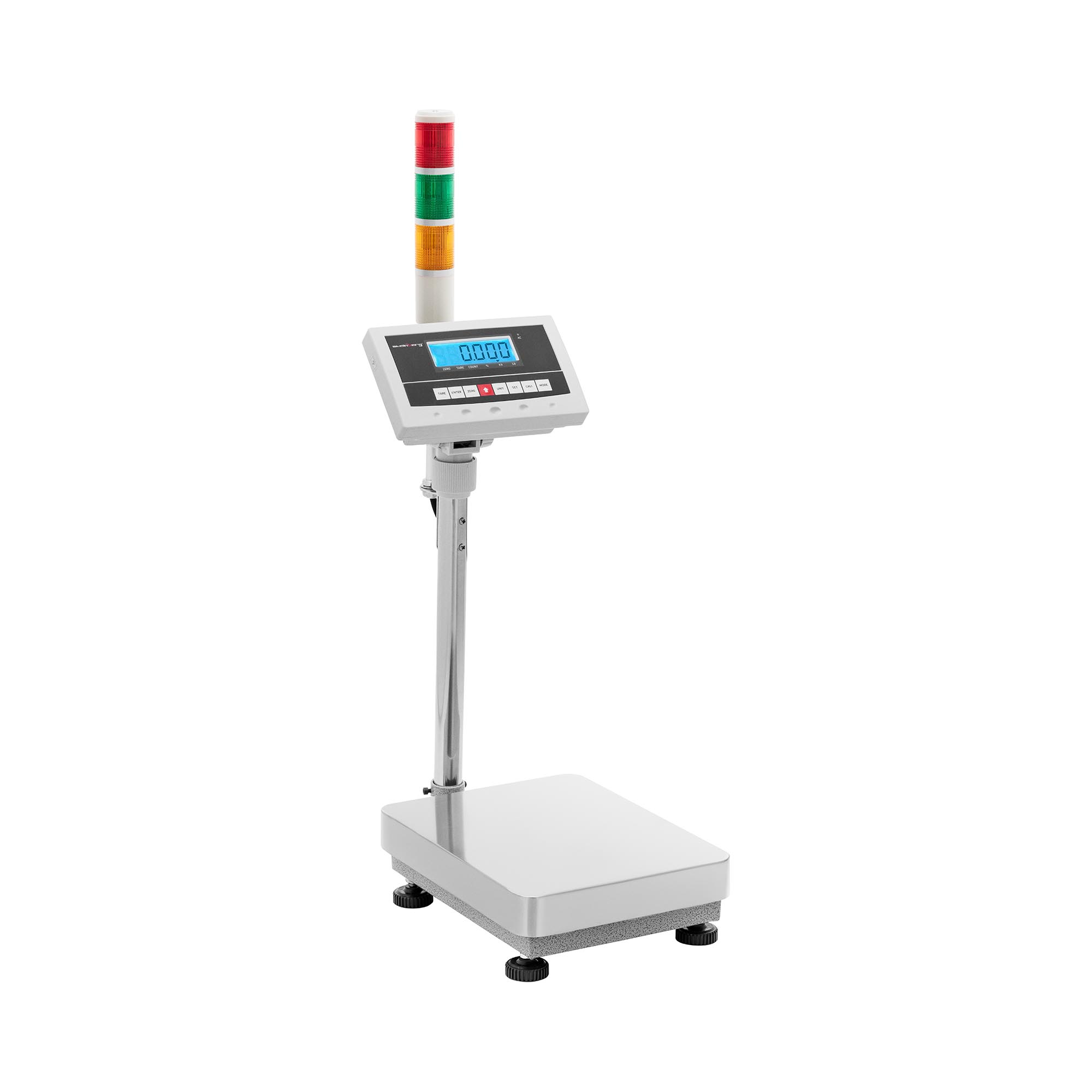 Steinberg Systems Plattformwaage - 30 kg / 0,001 kg - 30 x 40 cm - Warnleuchte - kg / lb - LCD