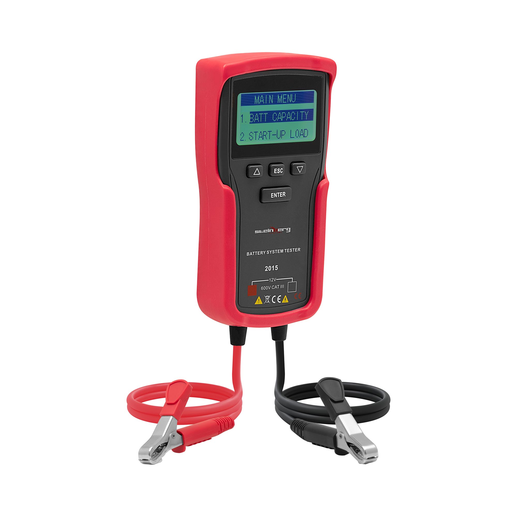 Steinberg Systems Autobatterie Tester digital - LCD - 3 - 250 Ah - Blei-Säure-Starterbatterie