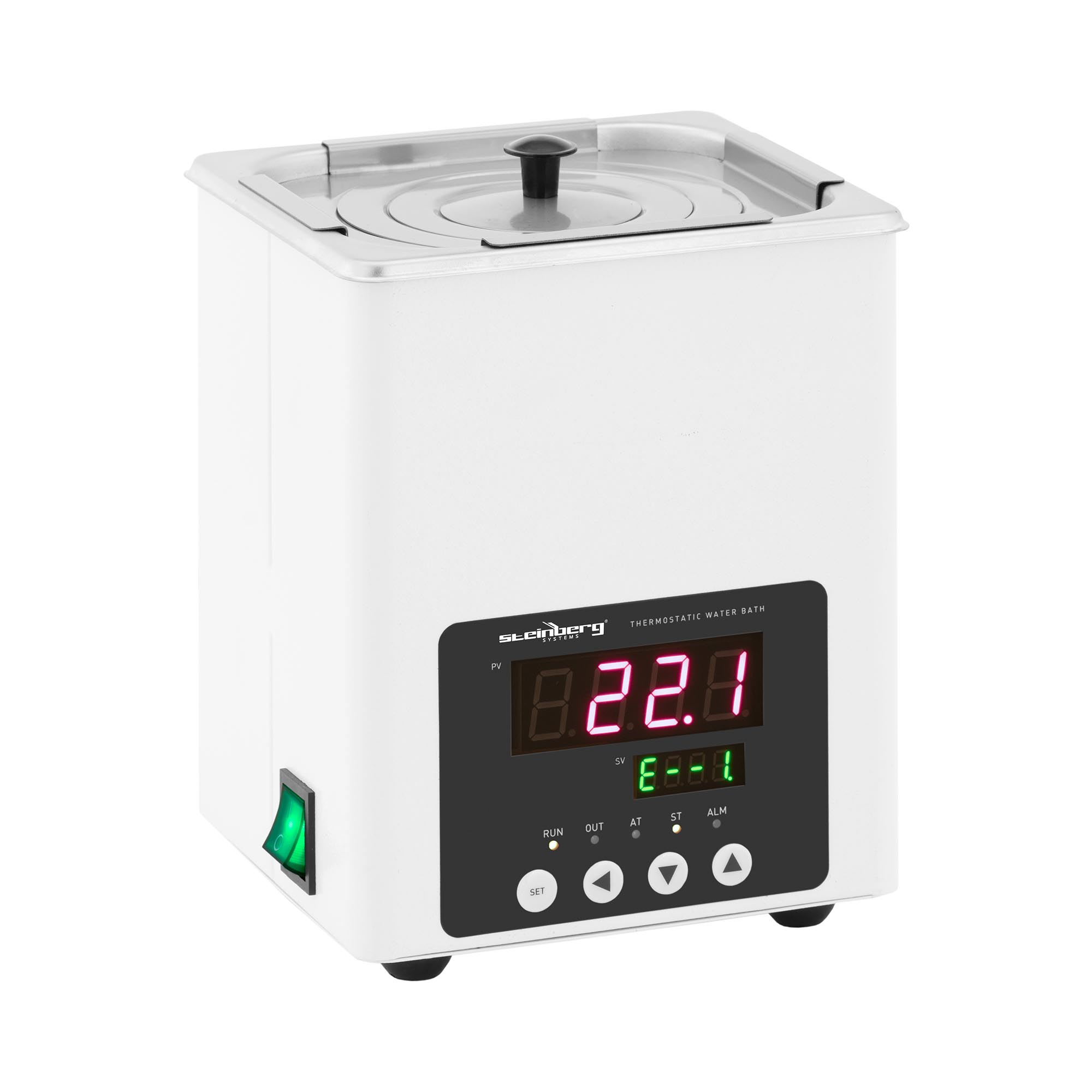 Steinberg Systems Thermostatisches Wasserbad - digital - 3,4 l - 5 - 100 °C - 150 x 135 x 150 mm