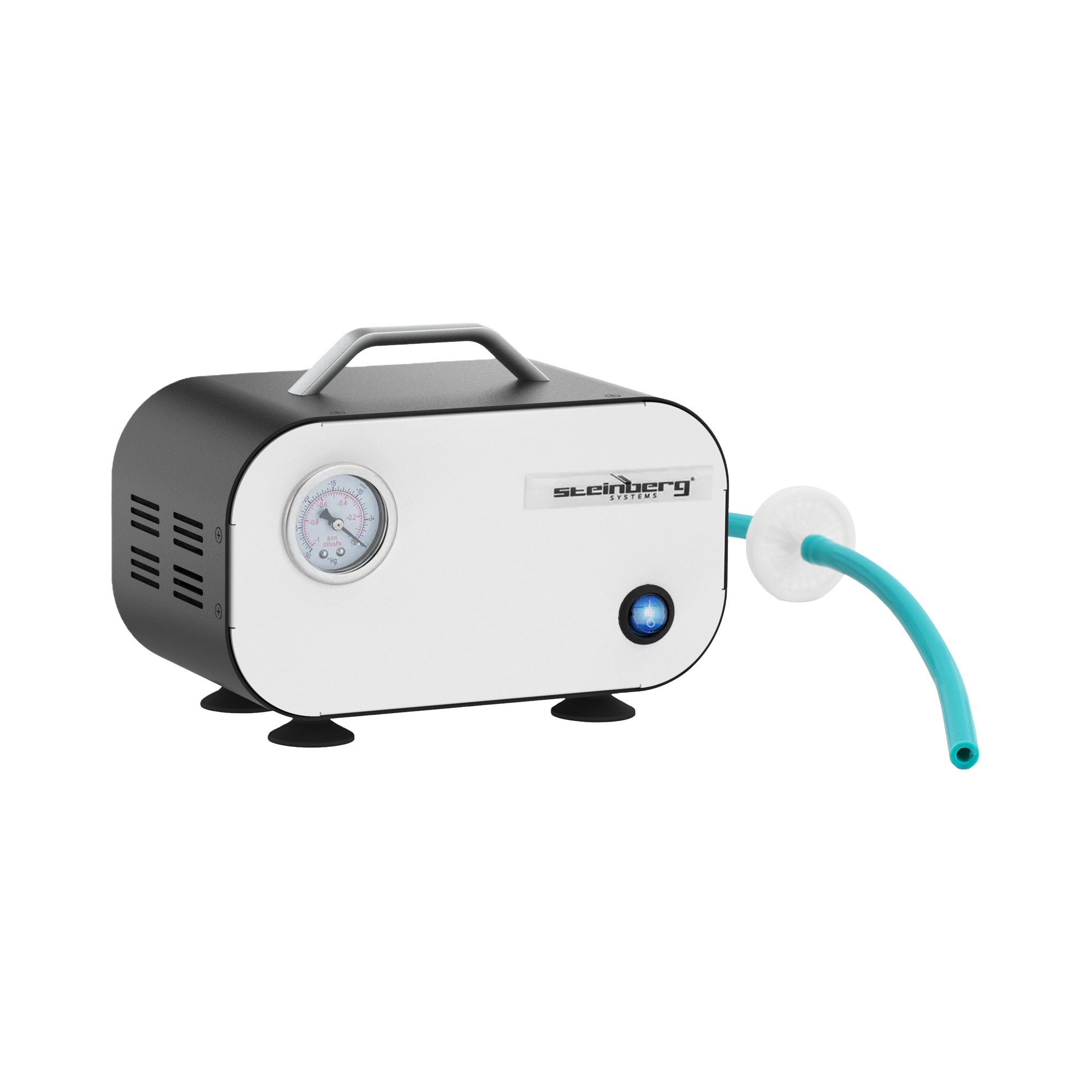Steinberg Systems Vakuumpumpe - Manometer - 20 L/min - ölfrei