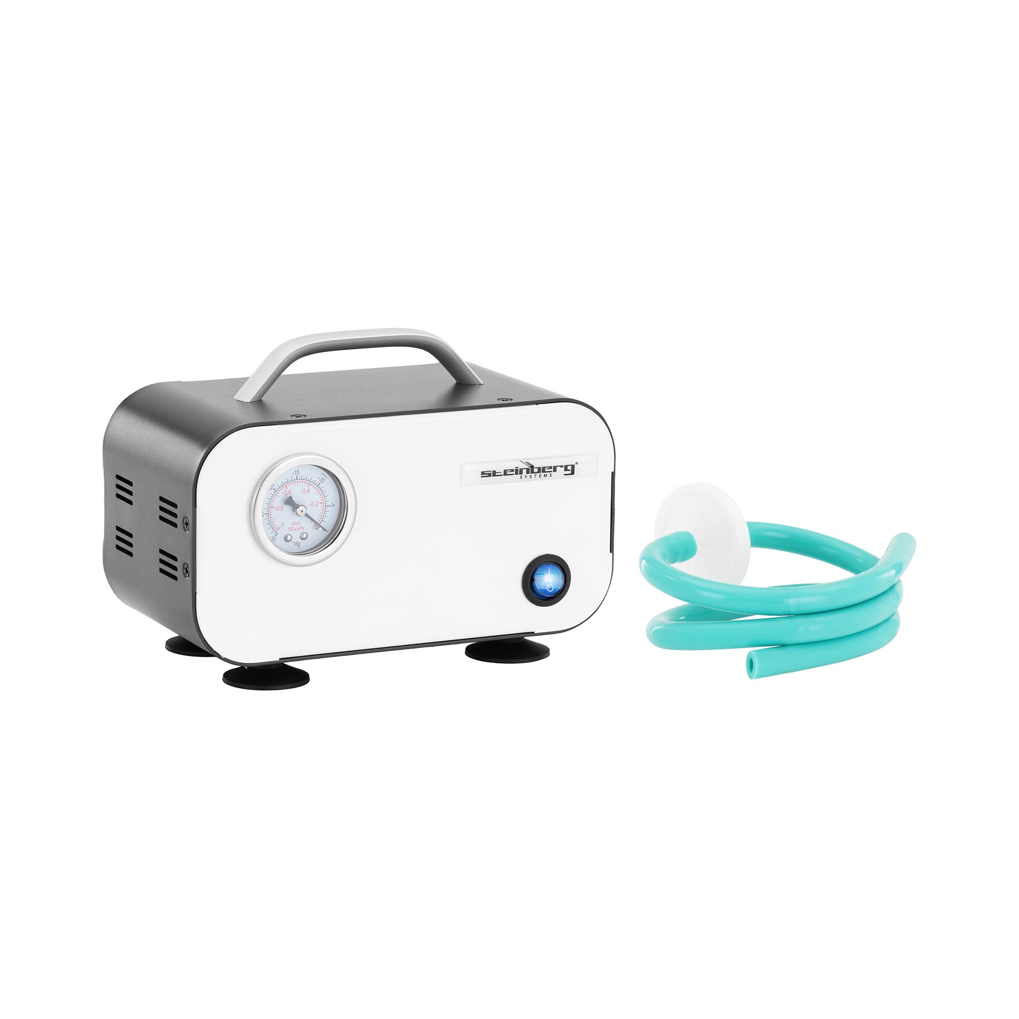 Steinberg Systems Vakuumpumpe - Manometer - 10 L/min - ölfrei
