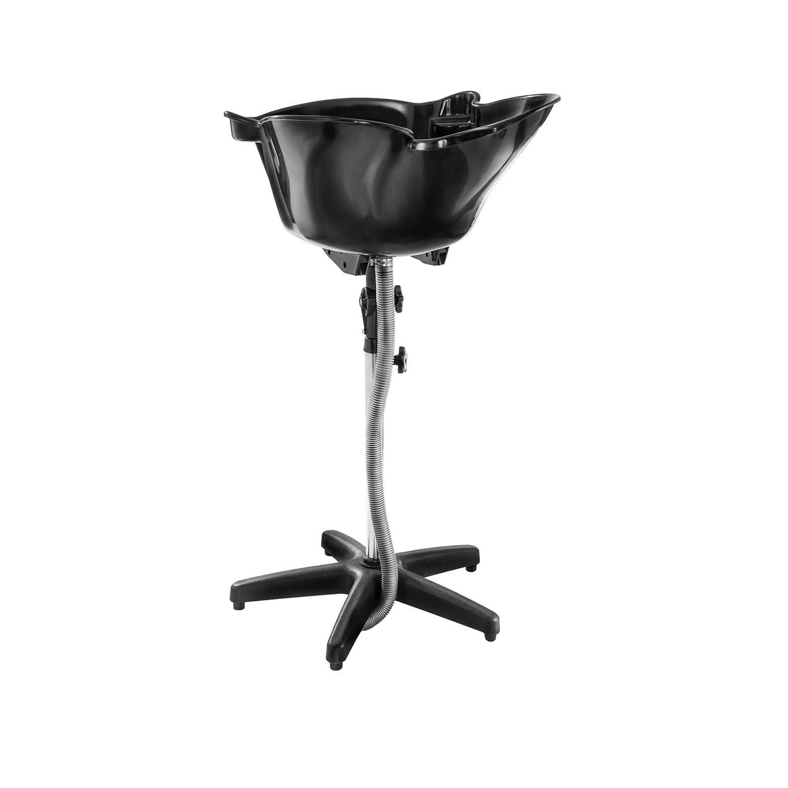 physa Friseurwaschbecken - 50 x 49 x 99 cm - Schwarz