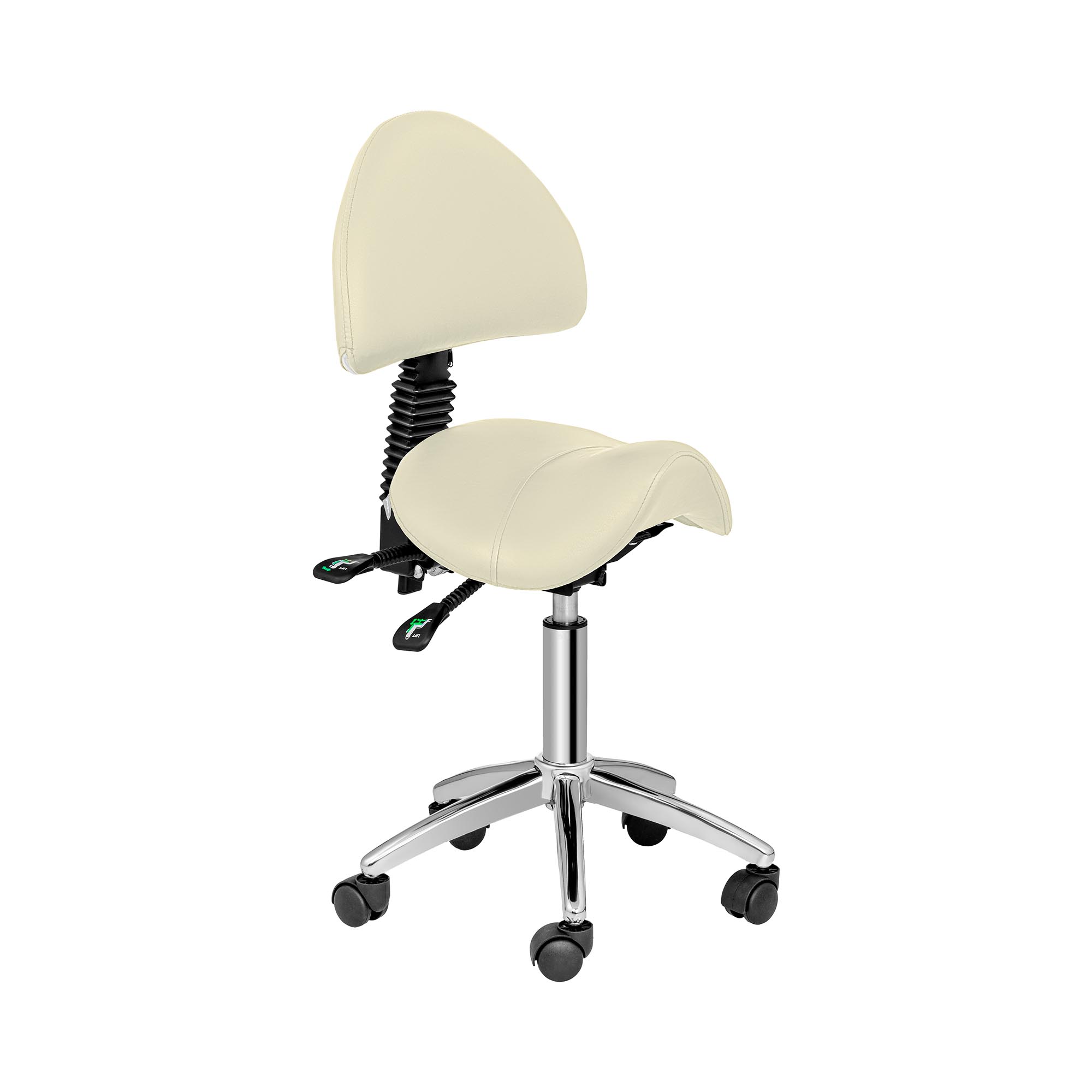 physa Sattelstuhl - 550-690 mm - 150 kg - Beige