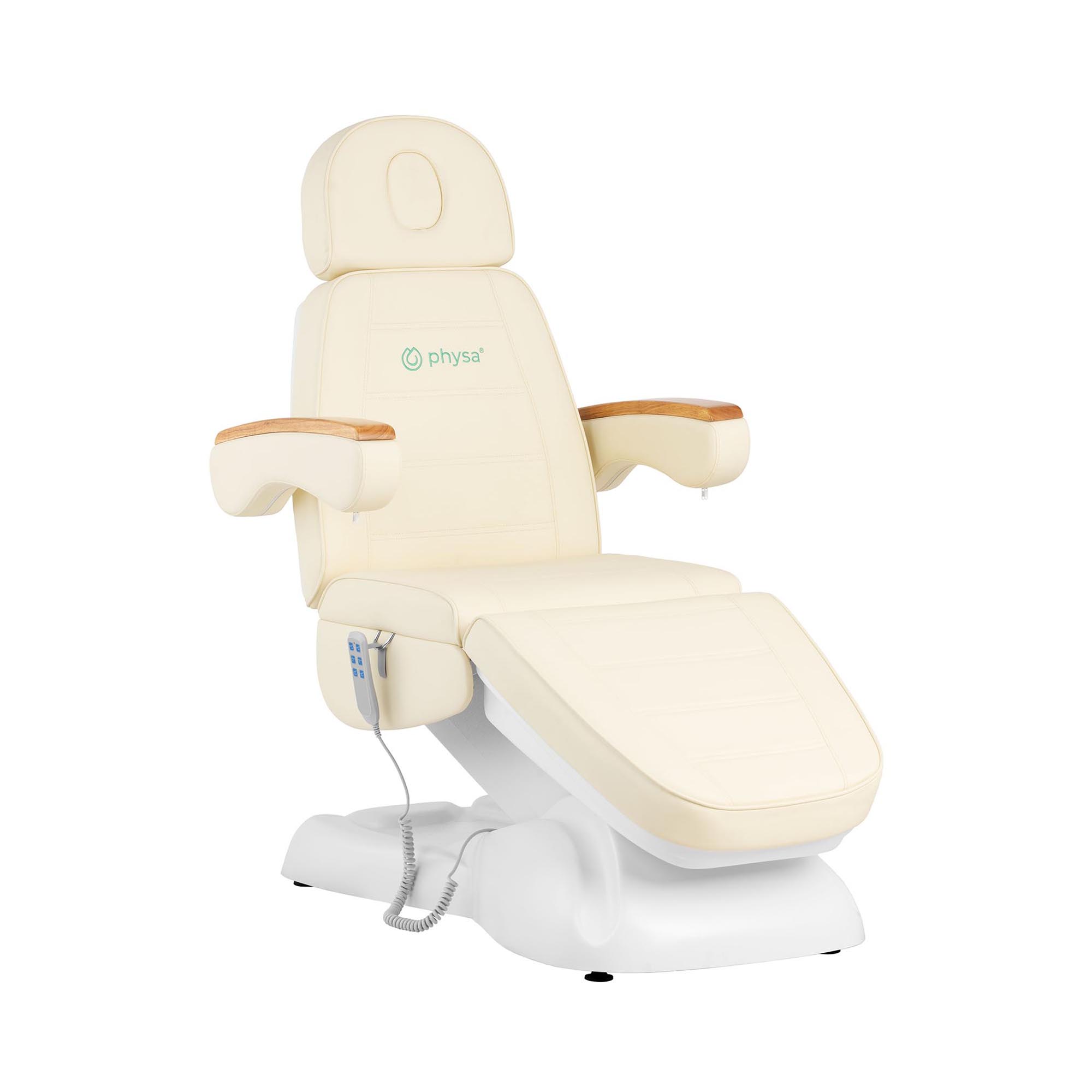 physa Elektrische Kosmetikliege - 3 Motoren - 300 W - 205 x 61 x 63 - 90 cm - 150 kg - creme