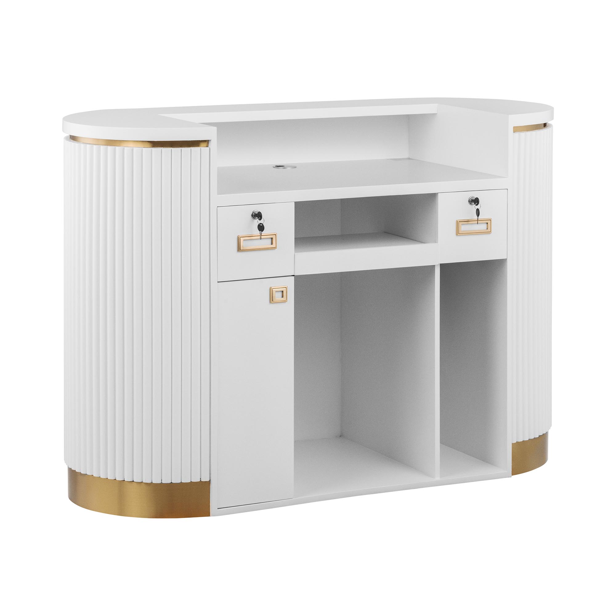 physa Empfangstheke - mit indirekter Beleuchtung - abschließbar