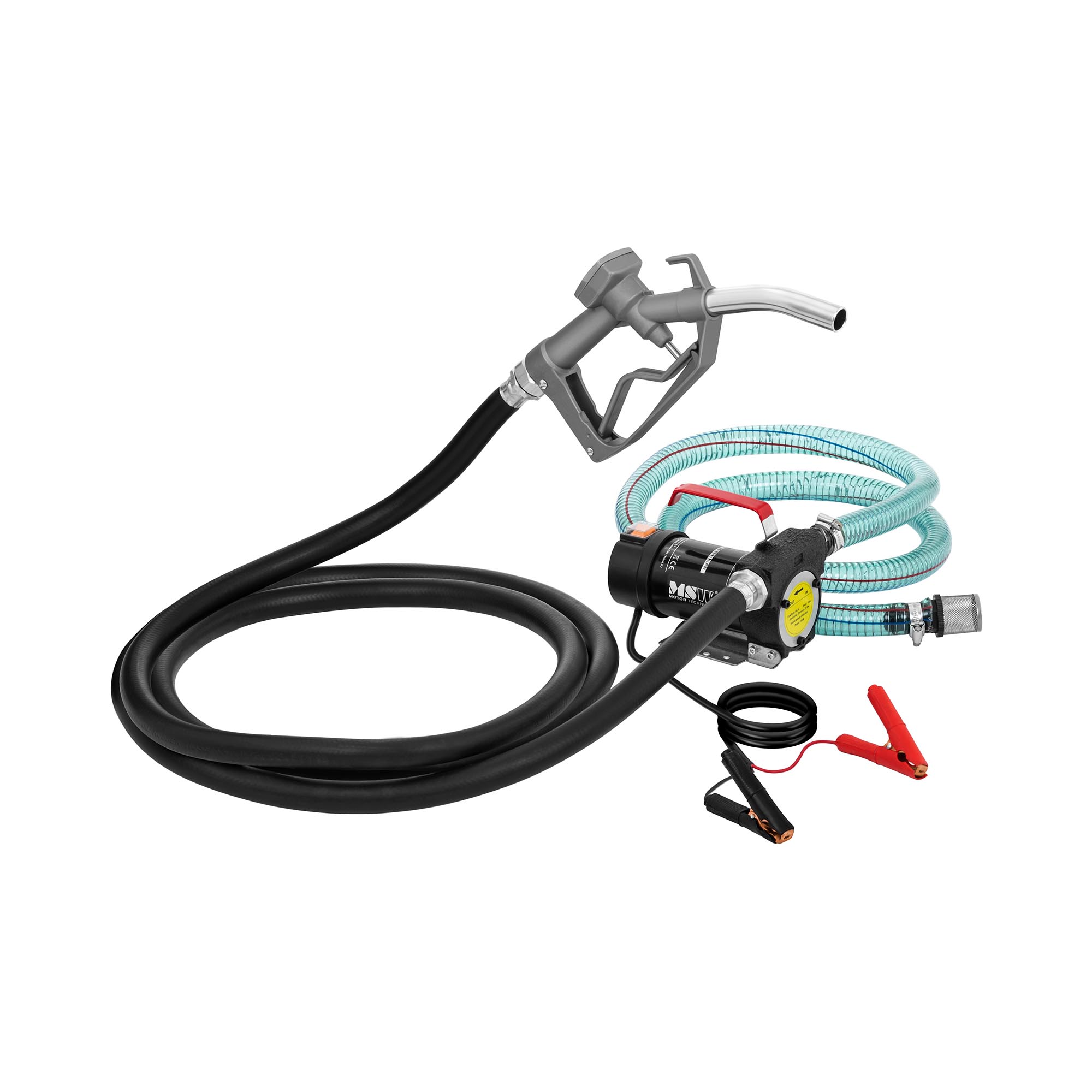 MSW Dieselpumpe - 12 V - 40 l/min - inklusive Zubehör