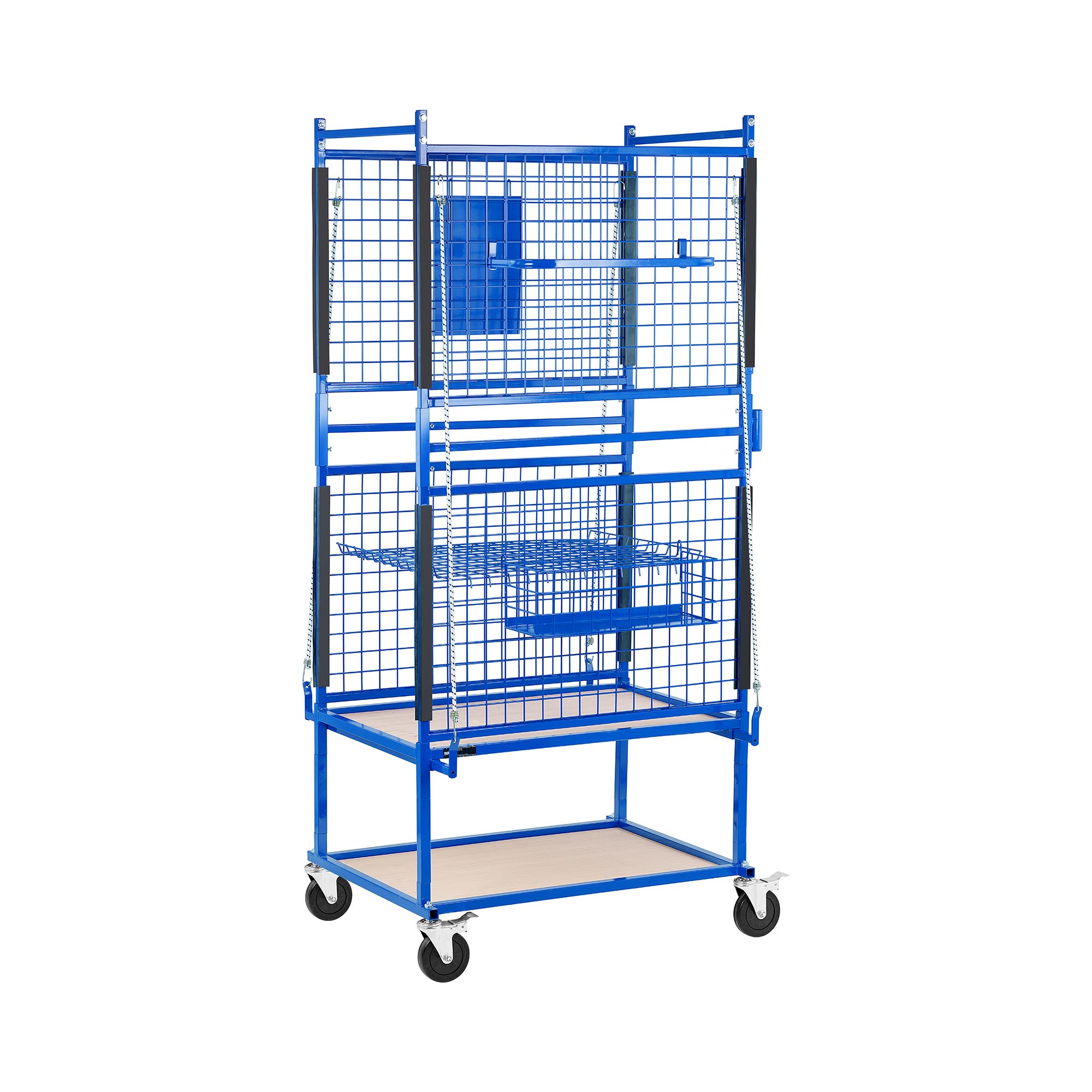 MSW Kfz-Werkstatt-Wagen - für Karosserieteile - 60 x 90 x 202 cm - 220 kg