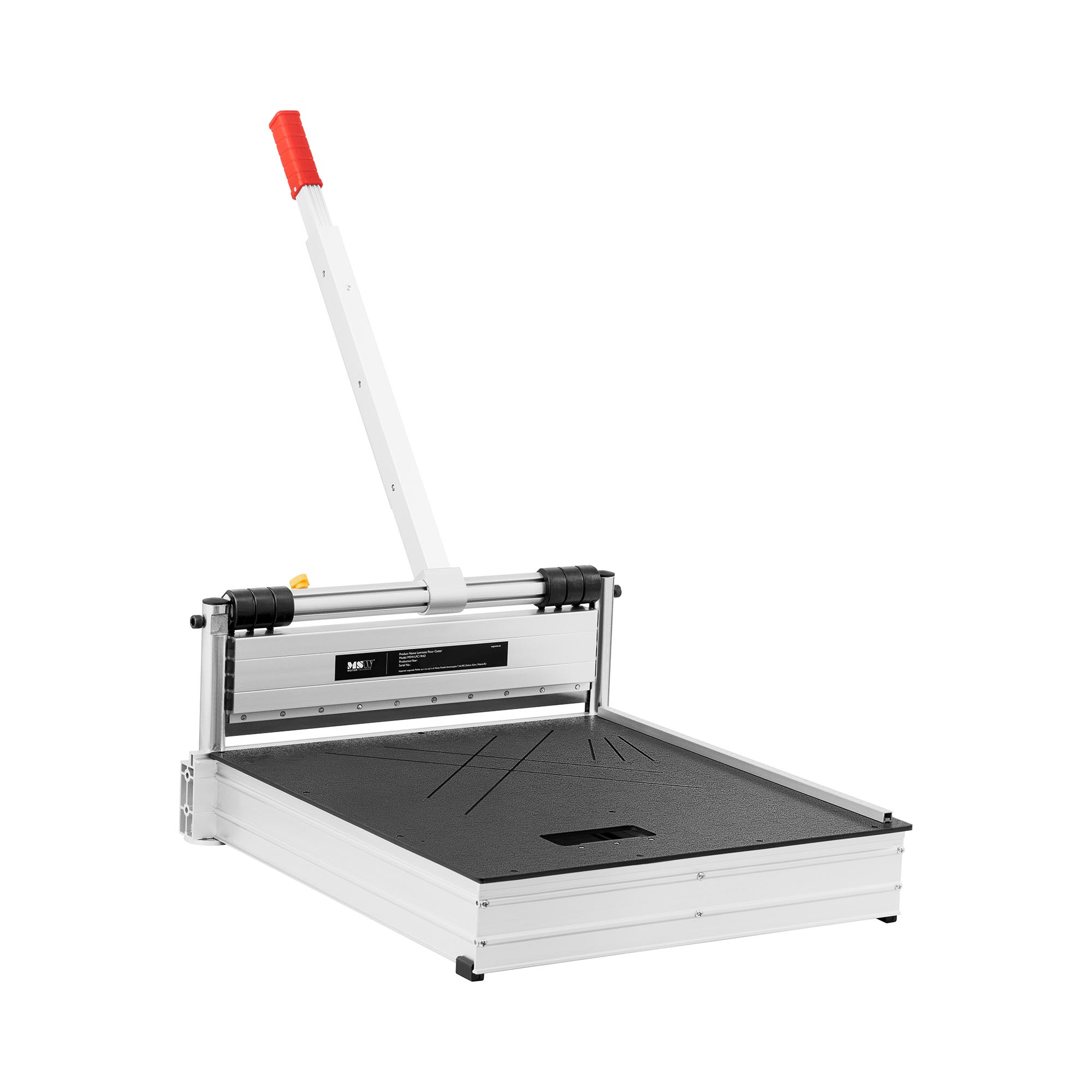 MSW Vinyl- und Laminatschneider - manuell - Stärke: 16 mm - Winkellehre - 490 mm - Rollen